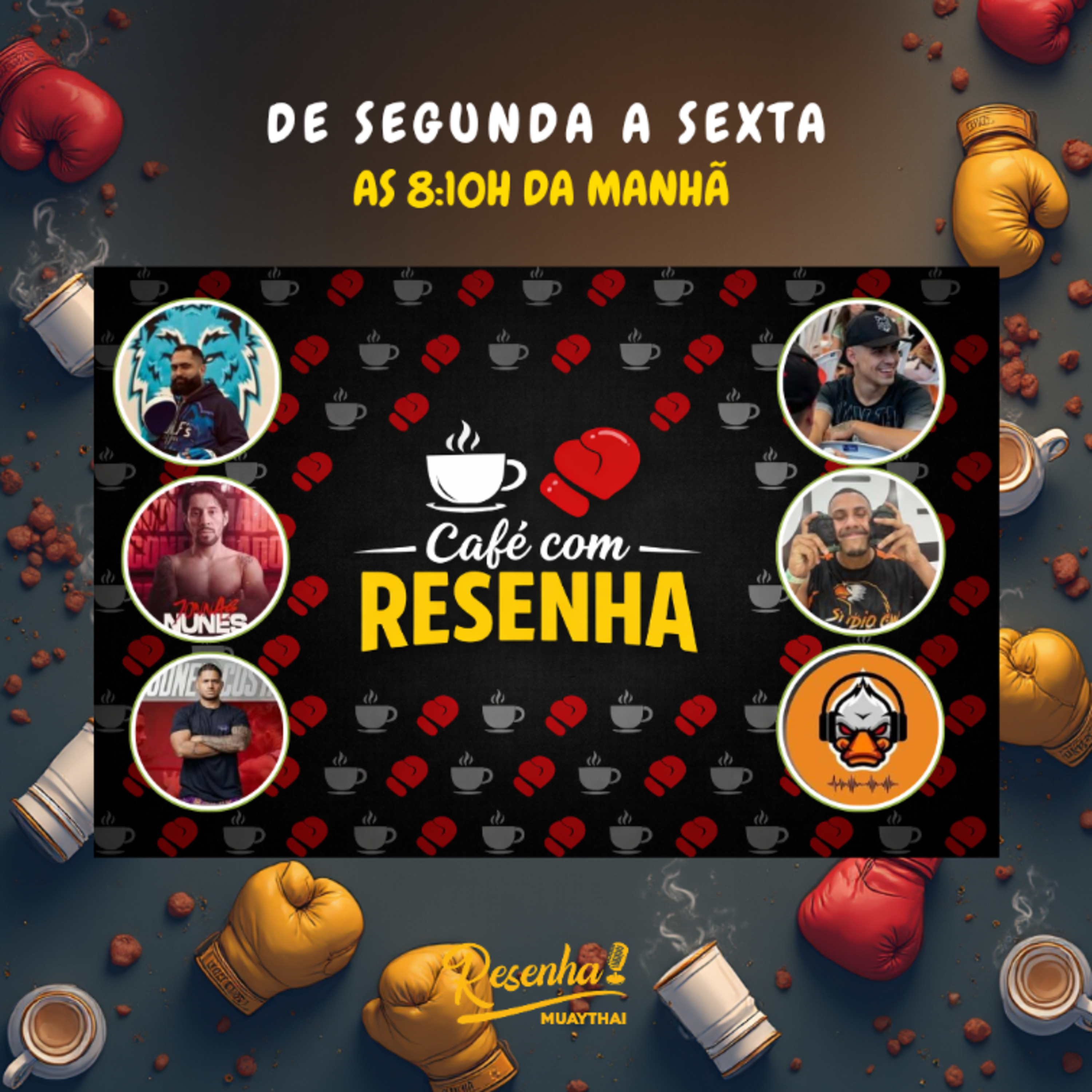 AGREDIDO PELA POLÍCIA - CAFE COM RESENHA #185 episode artwork