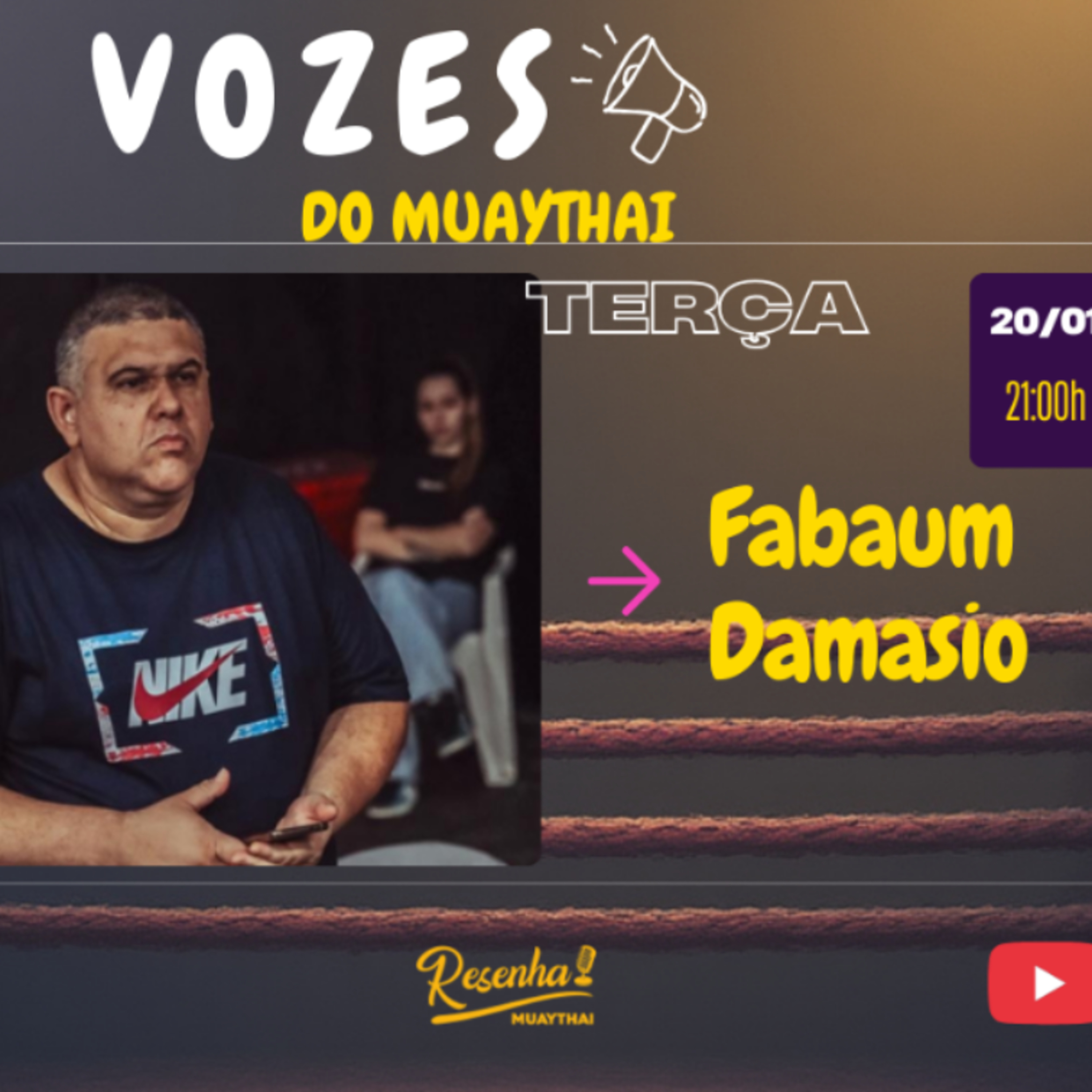 FABAUM DAMÁSIO - VOZES DO MUAYTHAI #4 episode artwork