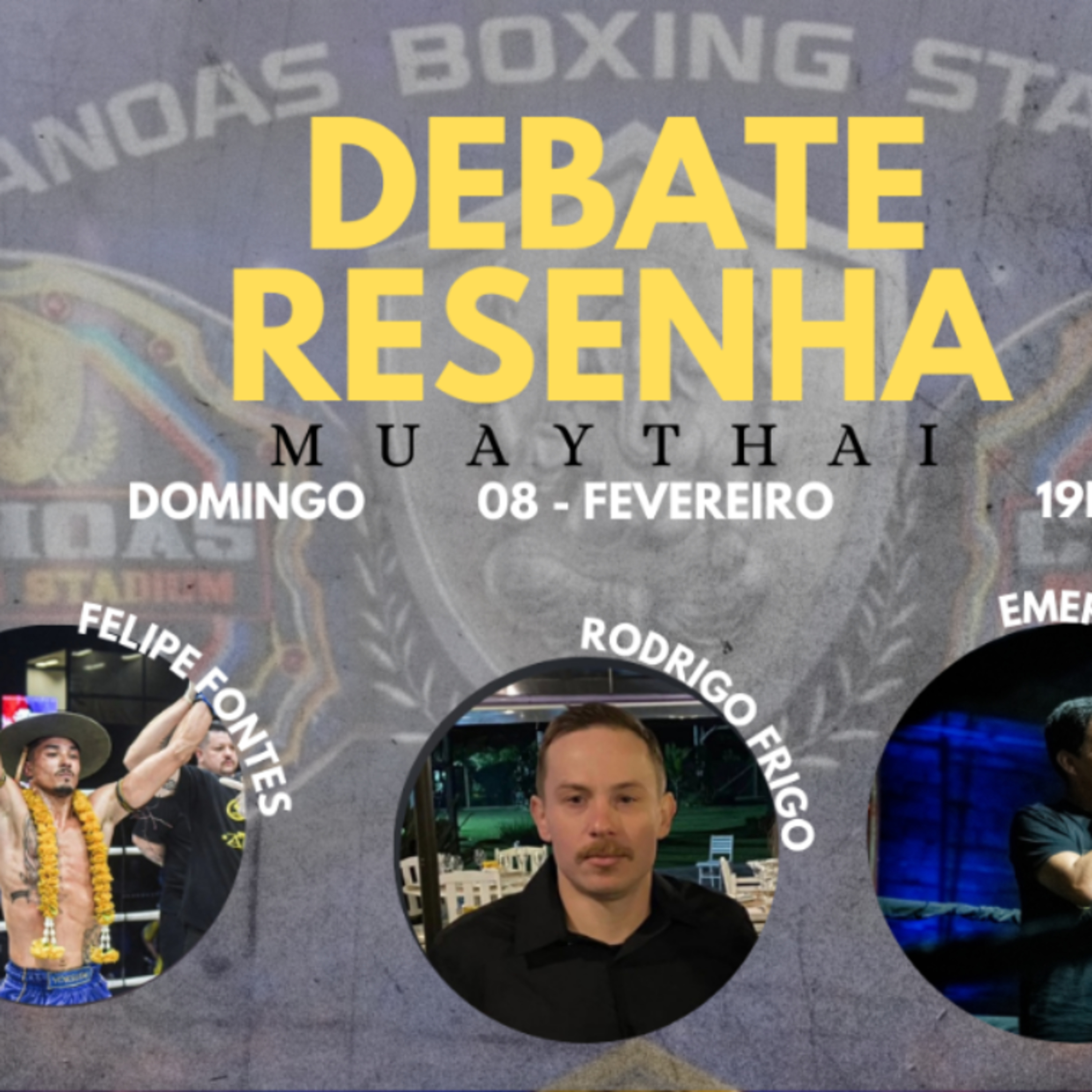 DEBATE CANOAS BOXING STADIUM 7/2 episode artwork