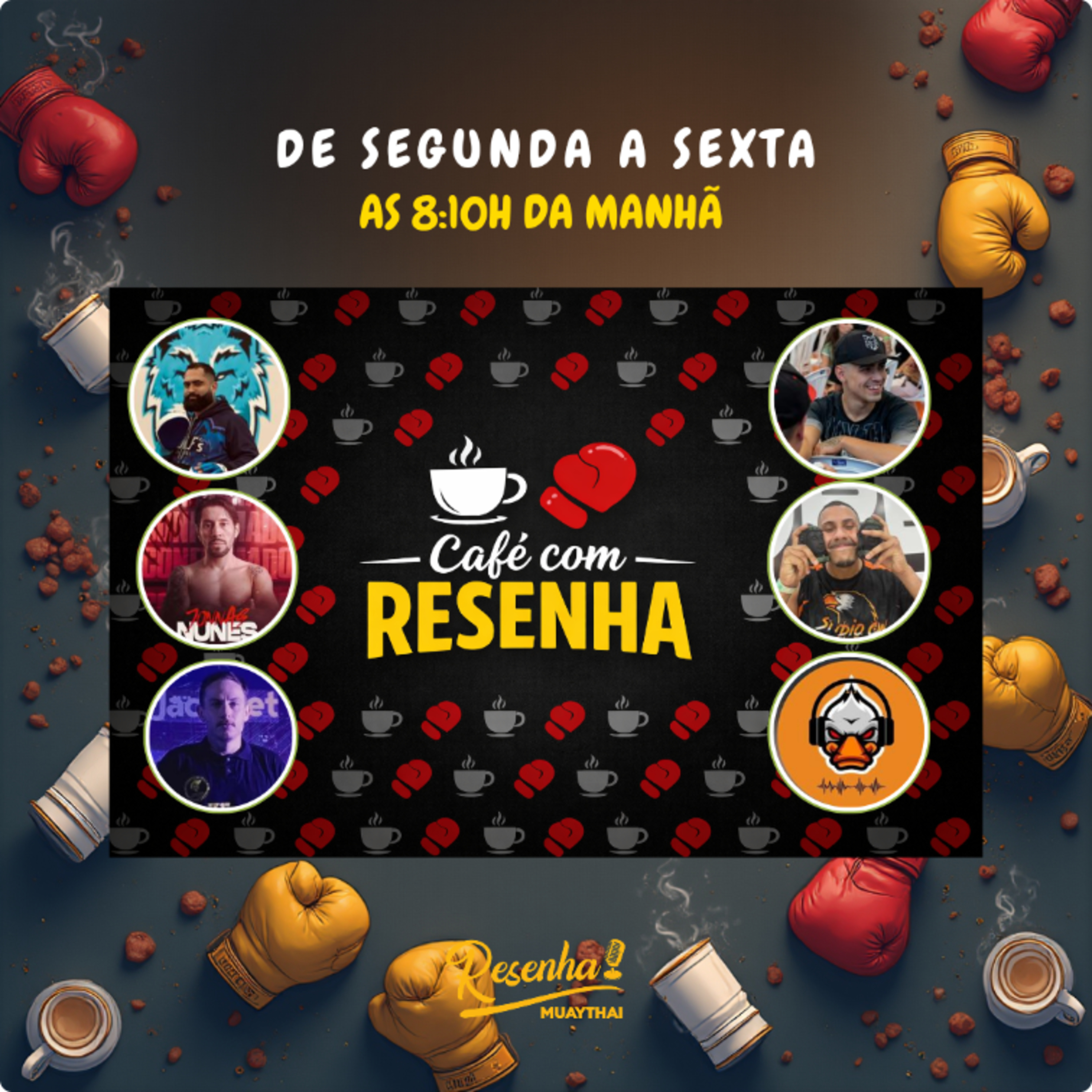 ATLETA PAGA PARA LUTAR? - CAFE COM RESENHA 207 episode artwork