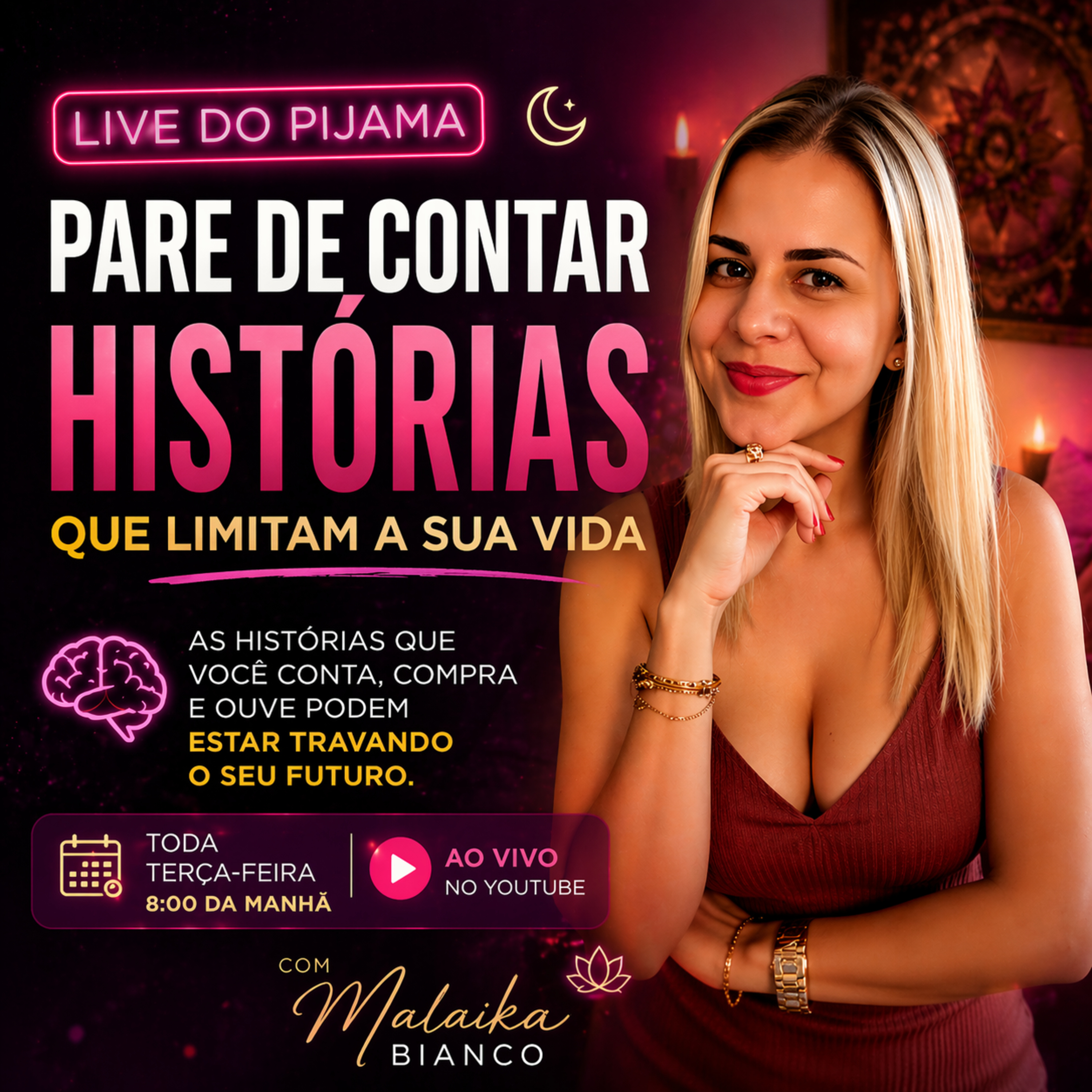 Pare de Contar Histórias que Limitam a Sua Vida | LIVE DO PIJAMA episode artwork