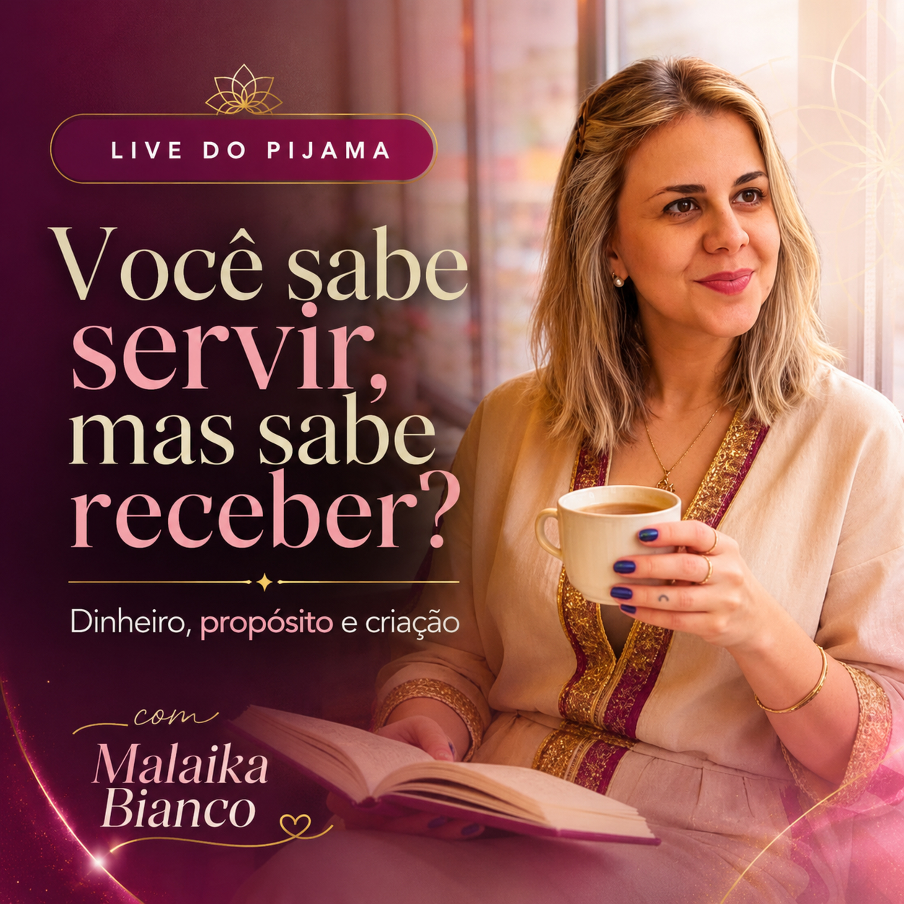 Você sabe servir, mas sabe receber? Live do Pijama episode artwork
