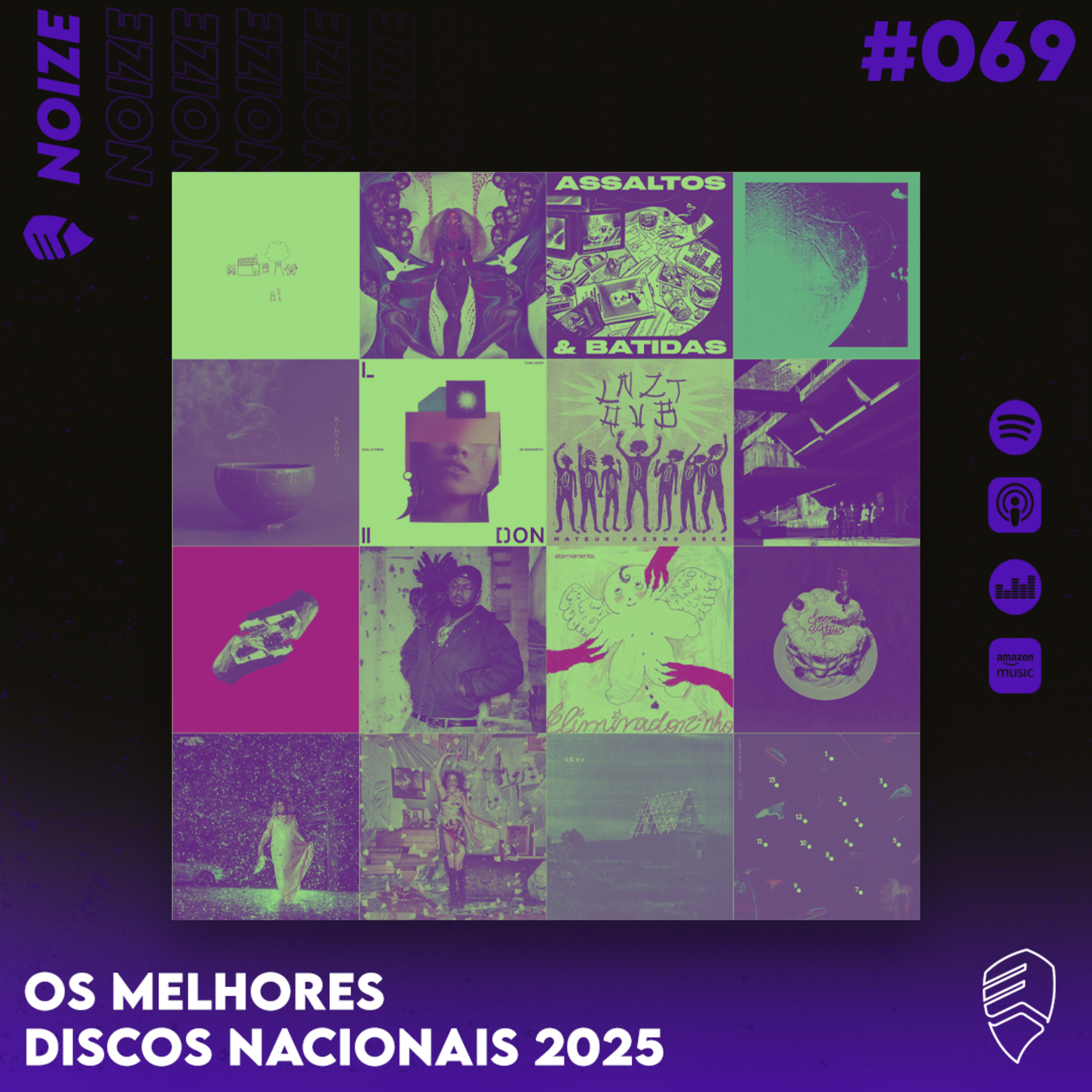 NOIZE #069 - OS MELHORES DISCOS NACIONAIS DE 2025 episode artwork