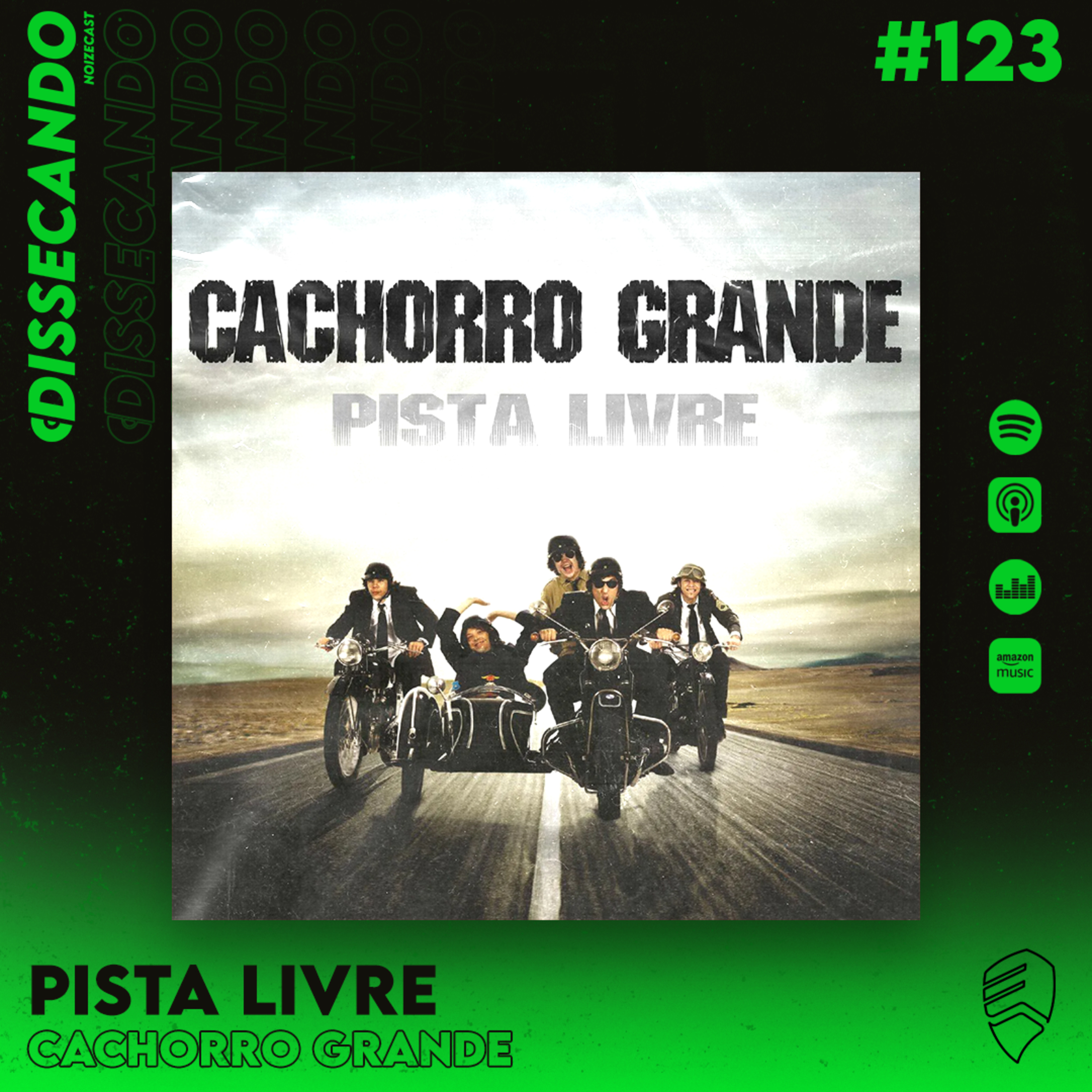 DISSECANDO #123 - ROCK DE PISTA - CACHORRO GRANDE E SUA PISTA LIVRE episode artwork