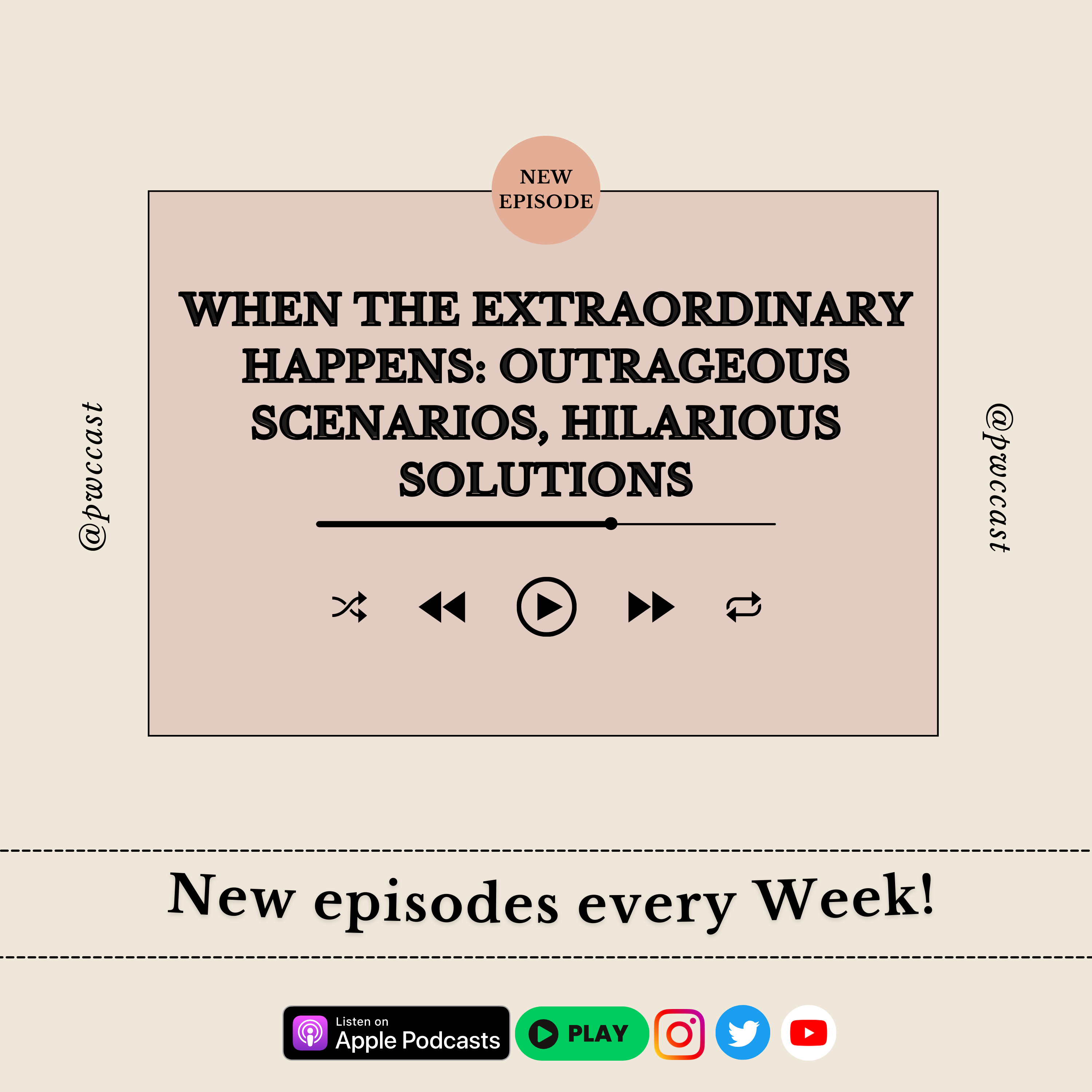 EP 11/24 - When the Extraordinary Happens: Outrageous Scenarios, Hilarious Solutions episode artwork