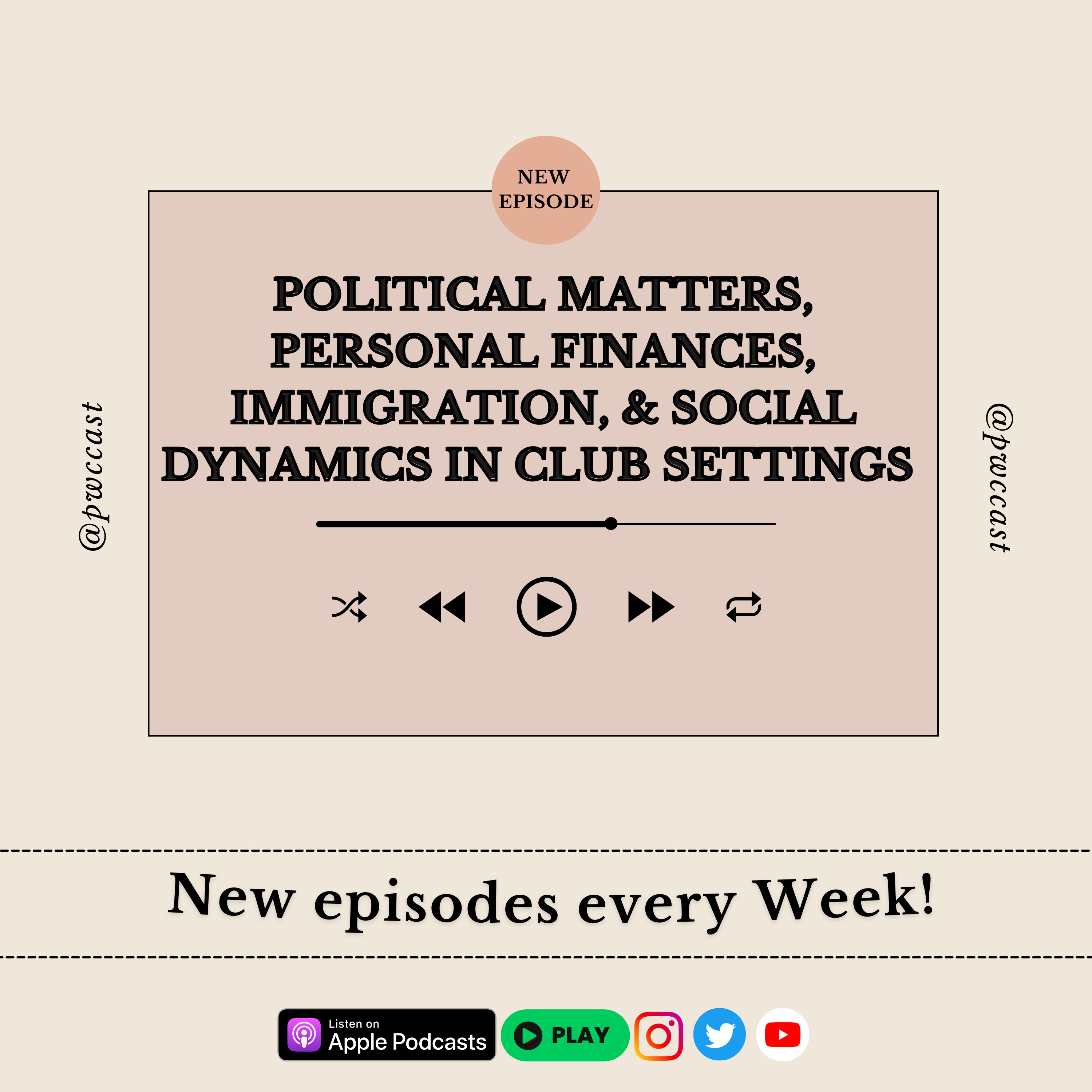 EP 28/24 - Political Matters,Immigration, & Social Dynamics in Club Settings episode artwork