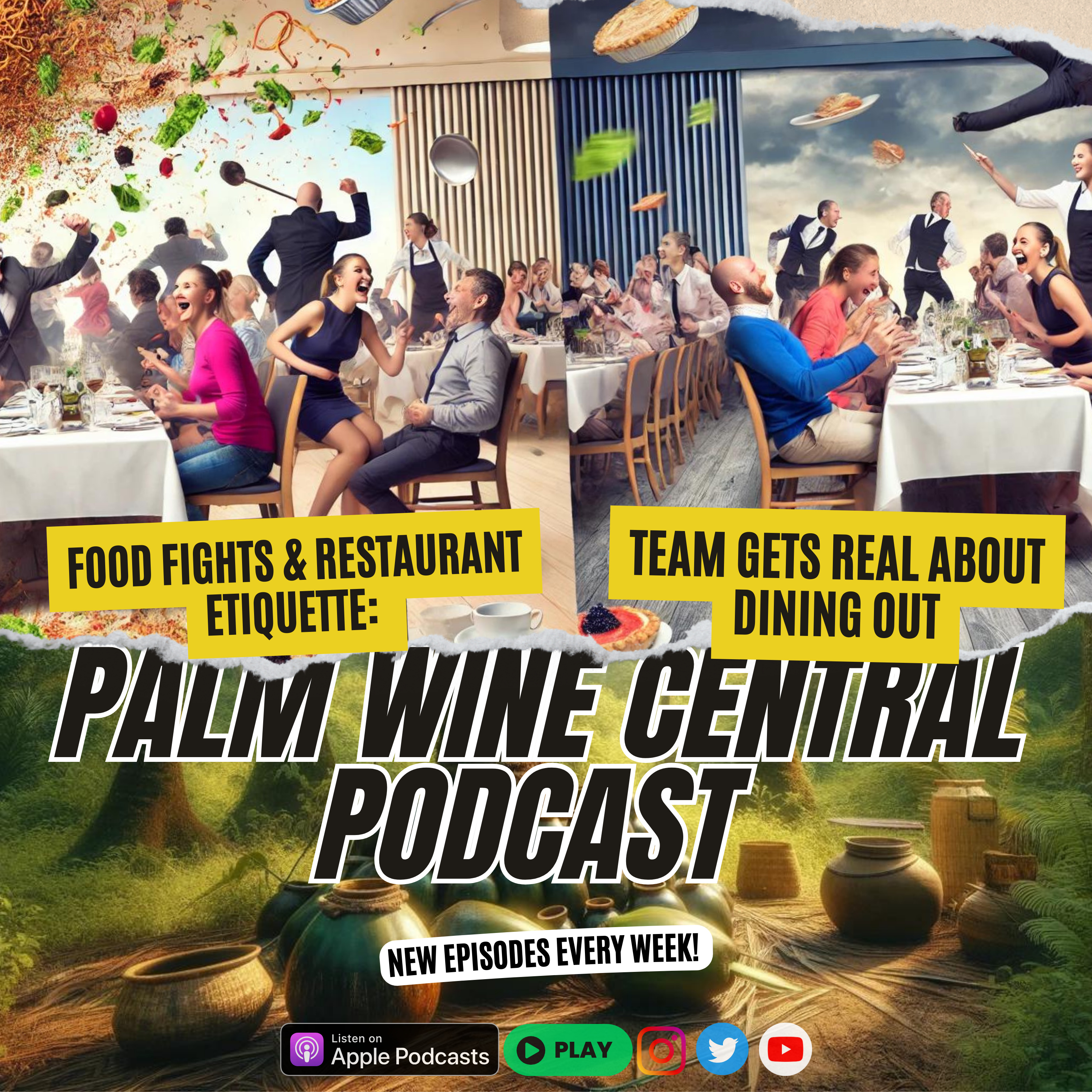 EP 30/24 - Food Fights & Restaurant Etiquette: Team Gets Real About Dining Out  episode artwork