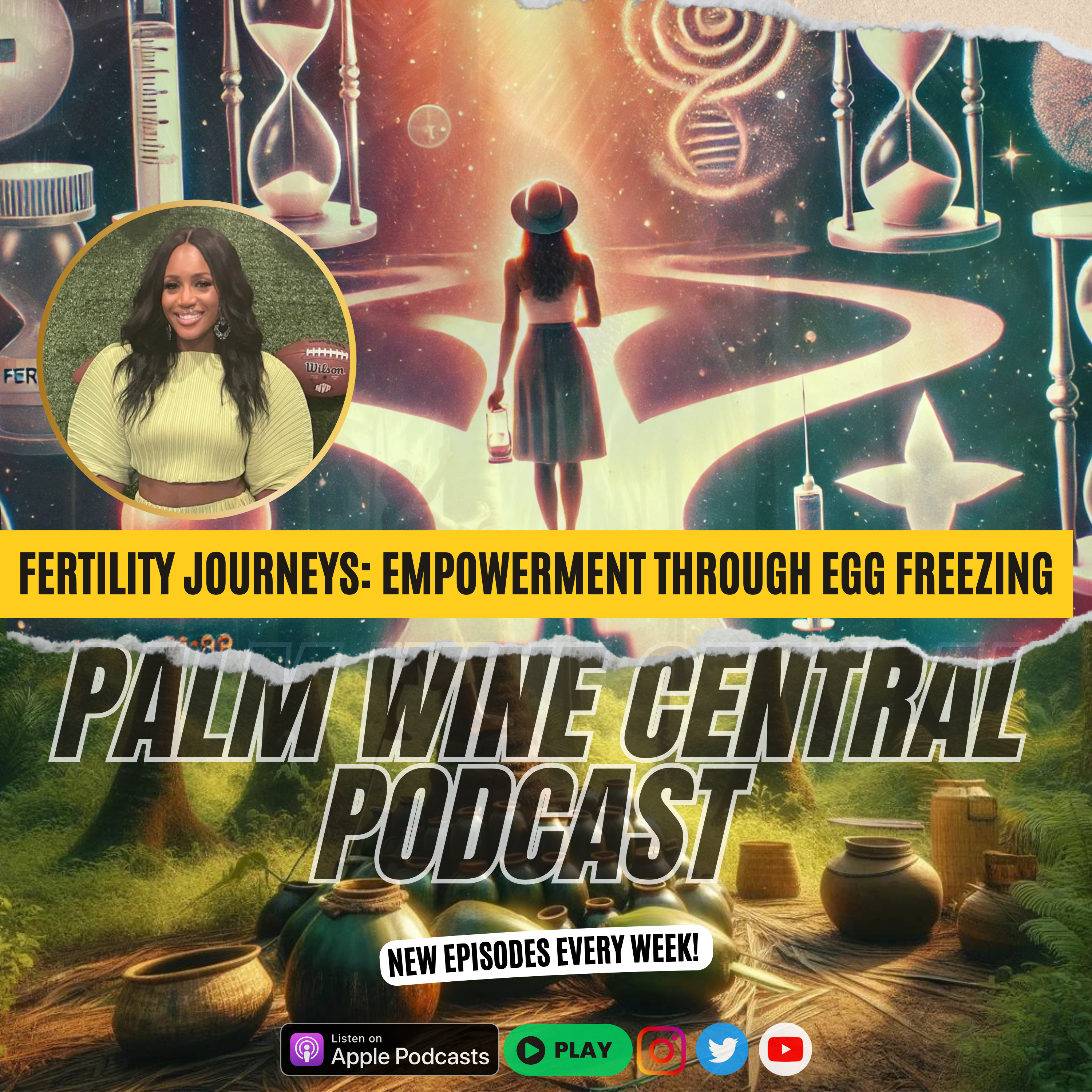 EP 38/24 - Fertility Journey: Navigating Egg Freezing, Reproductive Health, & Emotional Highs/Lows episode artwork