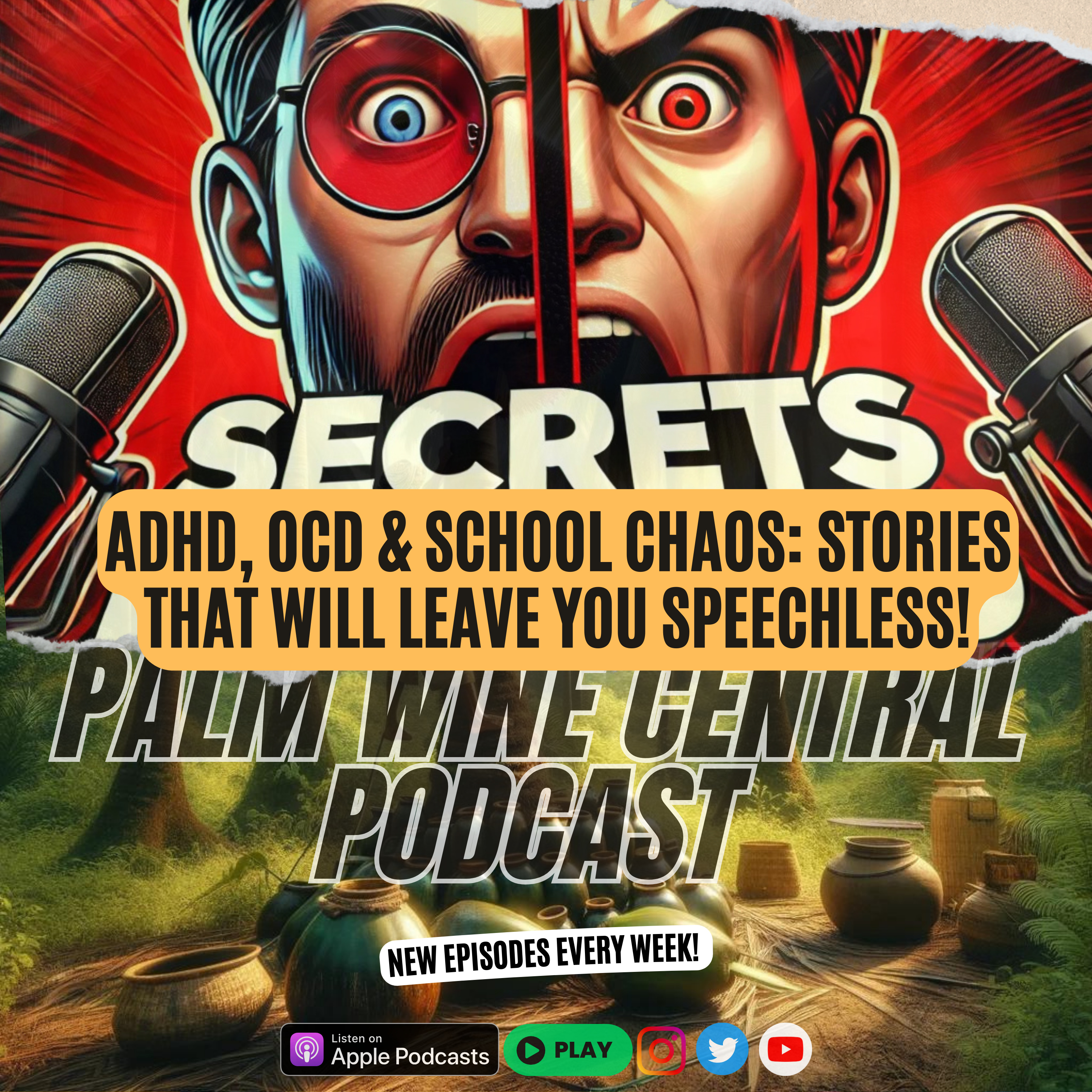  EP 44/24 - ADHD, OCD & School Chaos: Stories That Will Leave You Speechless! 🤯 episode artwork