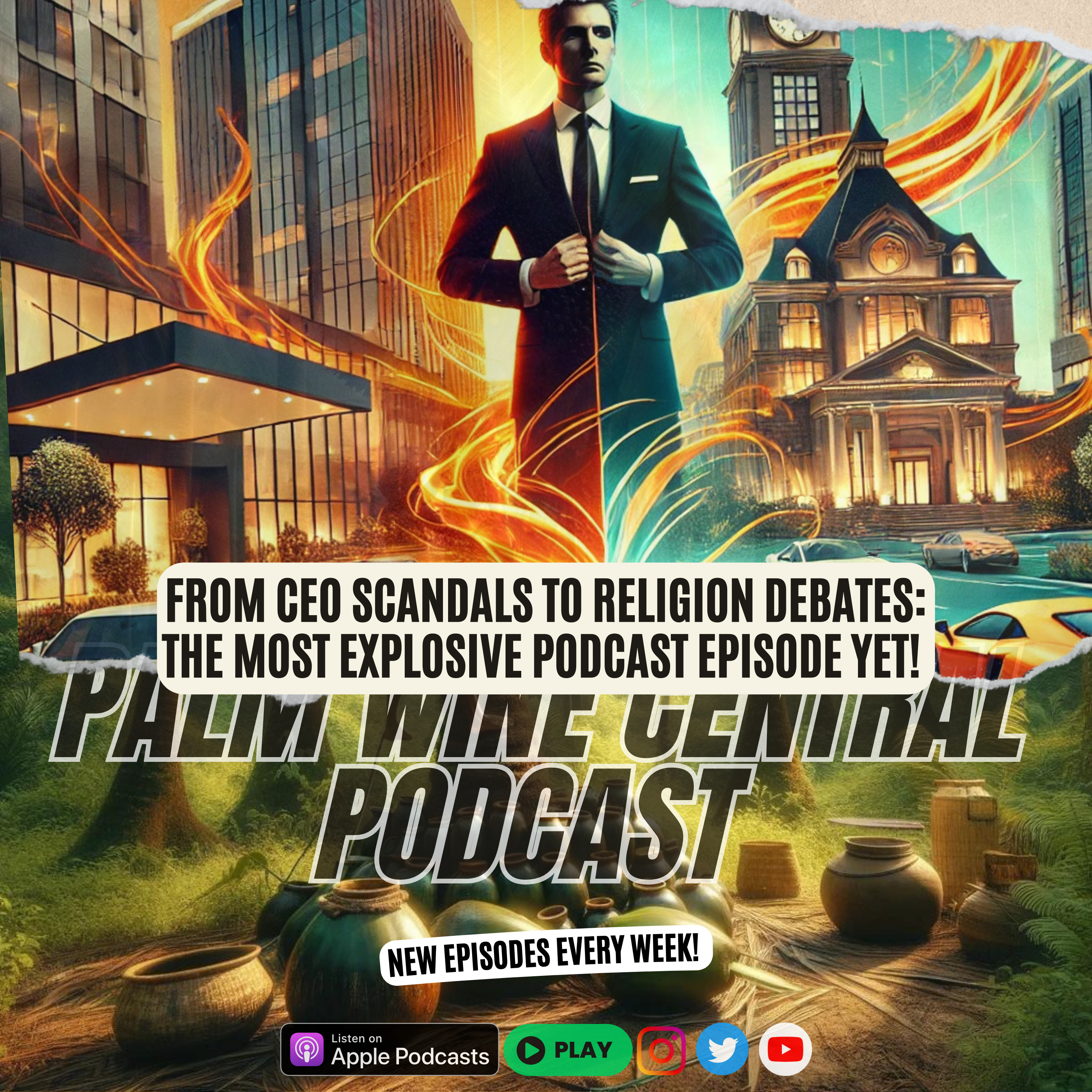  EP 45/24 - From CEO Scandals to Religion Debates: The Most Explosive Podcast Episode Yet! episode artwork