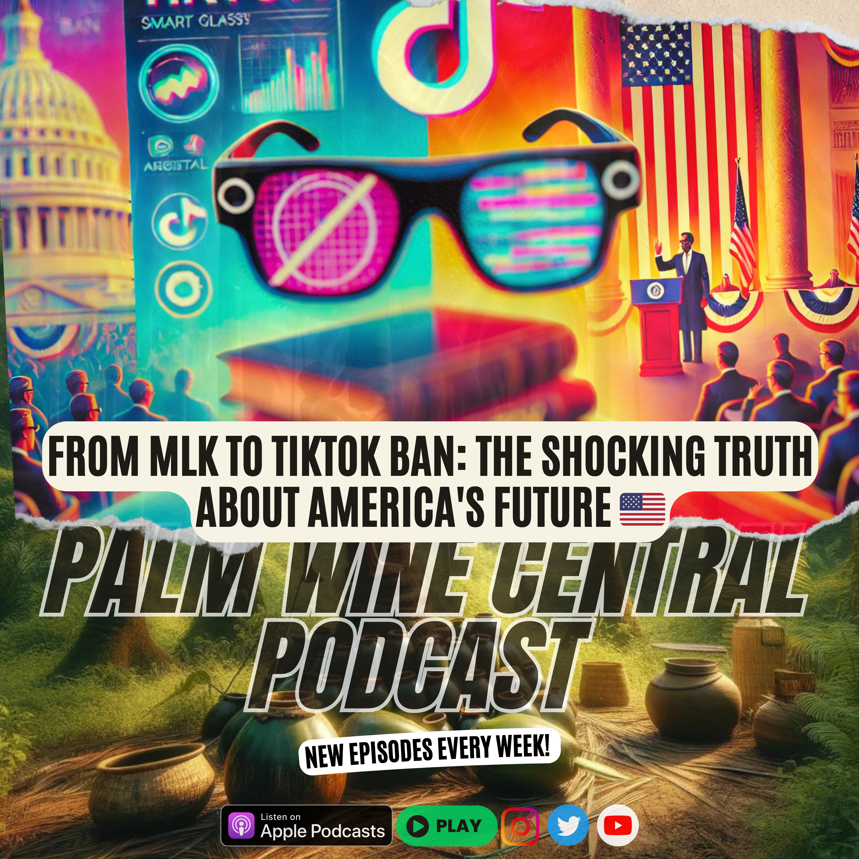 From MLK to TikTok Ban: The SHOCKING Truth About America's Future 🇺🇸 - EP 02/25 episode artwork