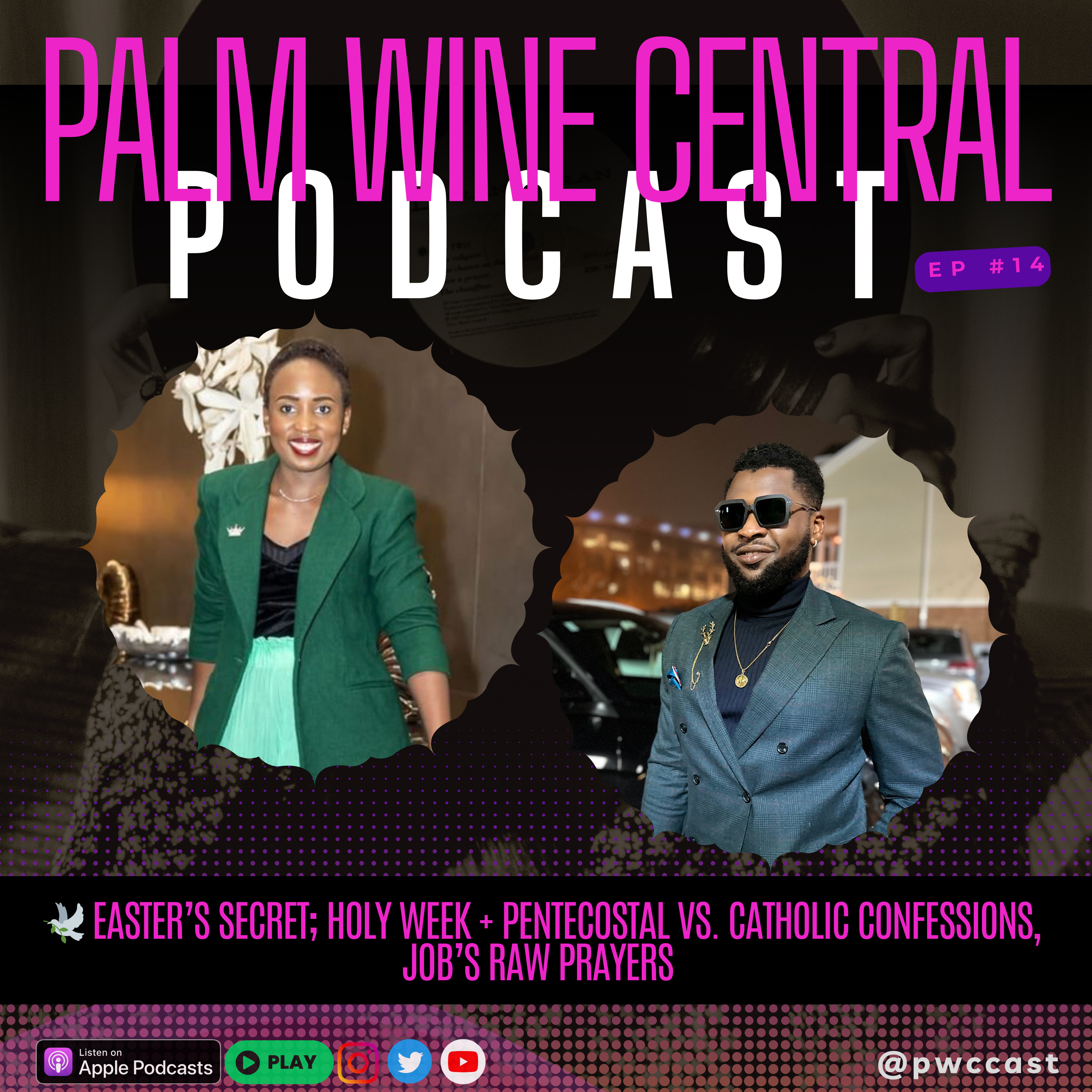 🕊️ EASTER’S SECRET; Holy Week + Pentecostal vs. Catholic Confessions, Job’s RAW Prayers Ep. #14/25 episode artwork