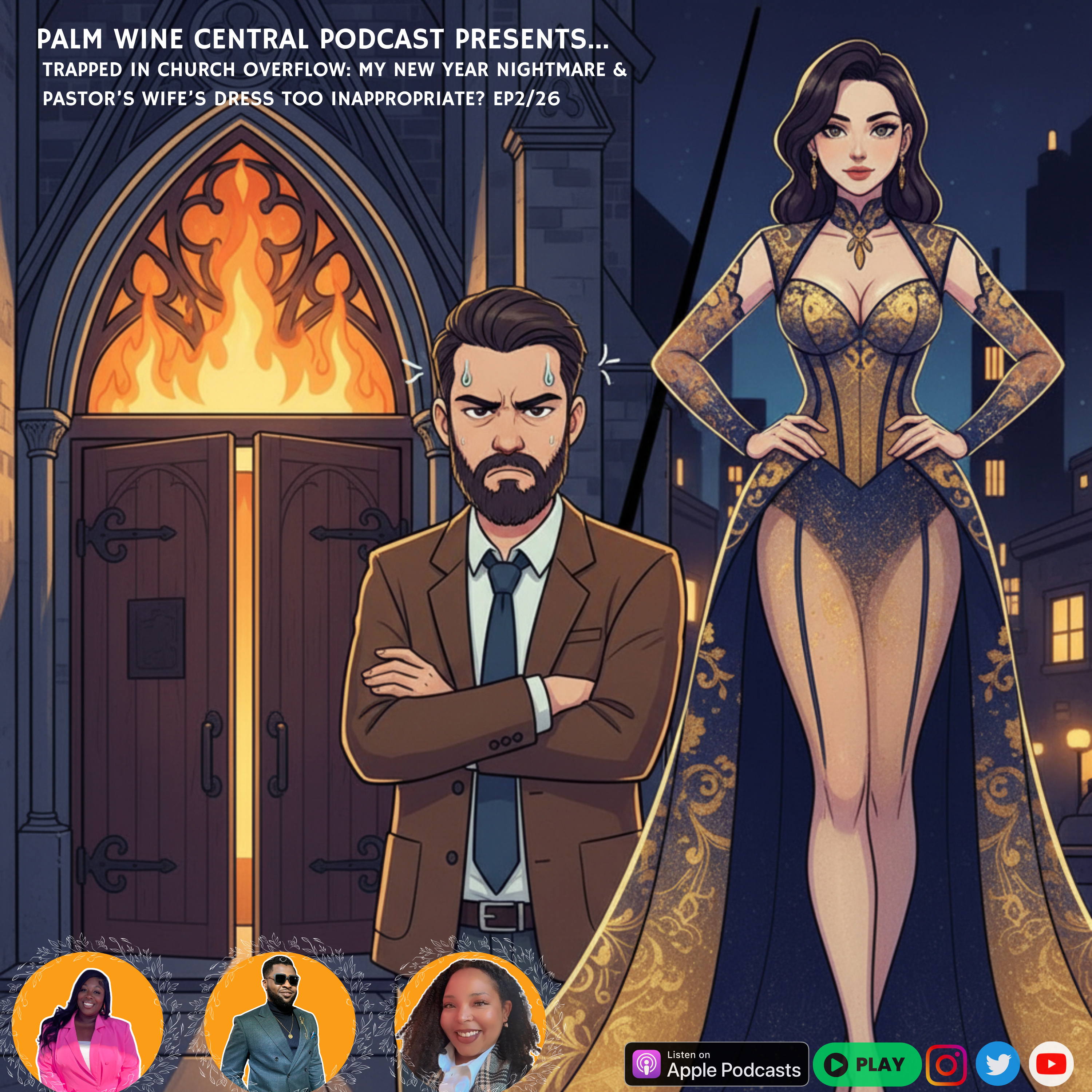 Trapped in Church Overflow: My New Year Nightmare & Pastor’s Wife’s Dress Too Inappropriate? EP2/26 episode artwork