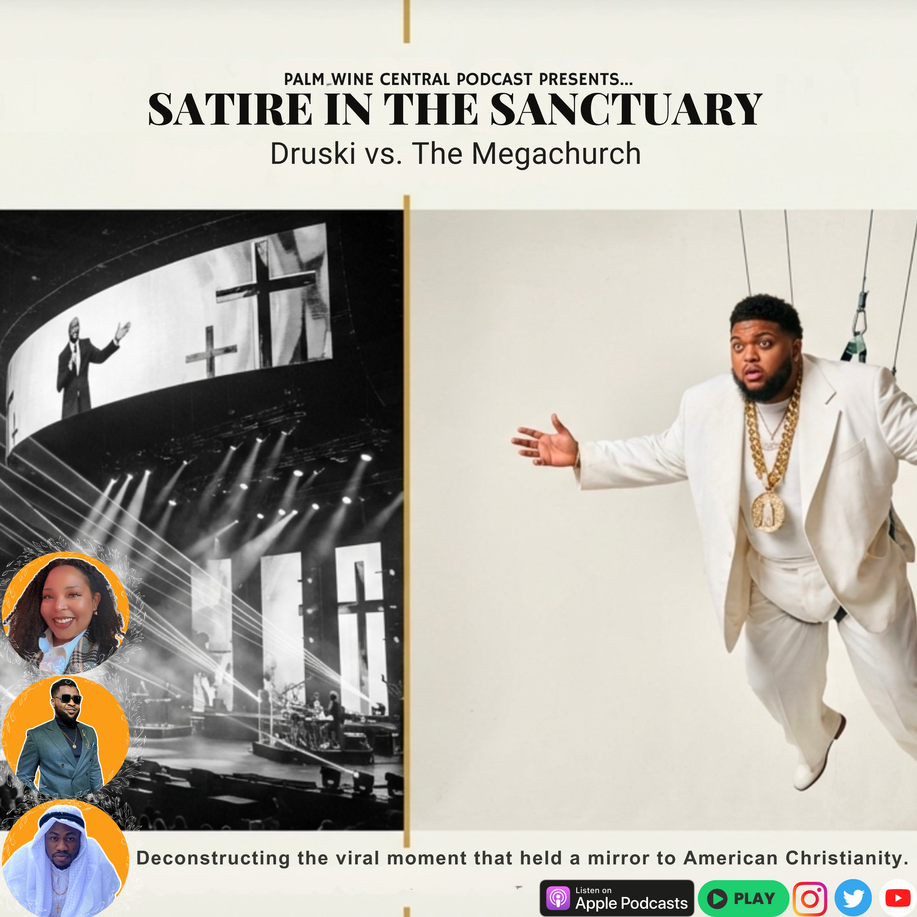 The Dark Truth About Megachurch Money That Druski Just Exposed, Satire in the Sanctuary | EP 4/26 episode artwork