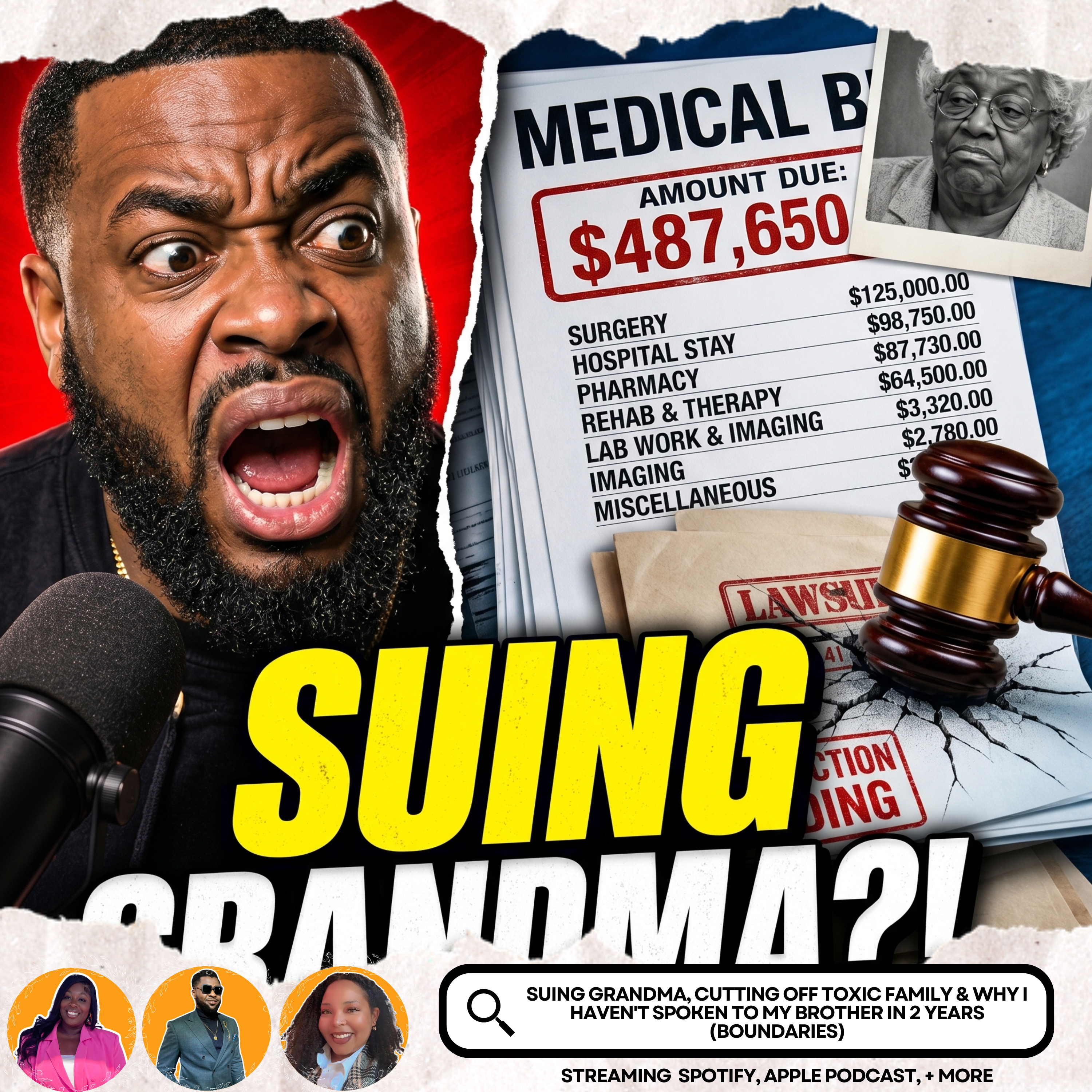Suing Grandma, Cutting Off Toxic Family & Why I Haven't Spoken to My Brother in 2 Years (Boundaries) episode artwork