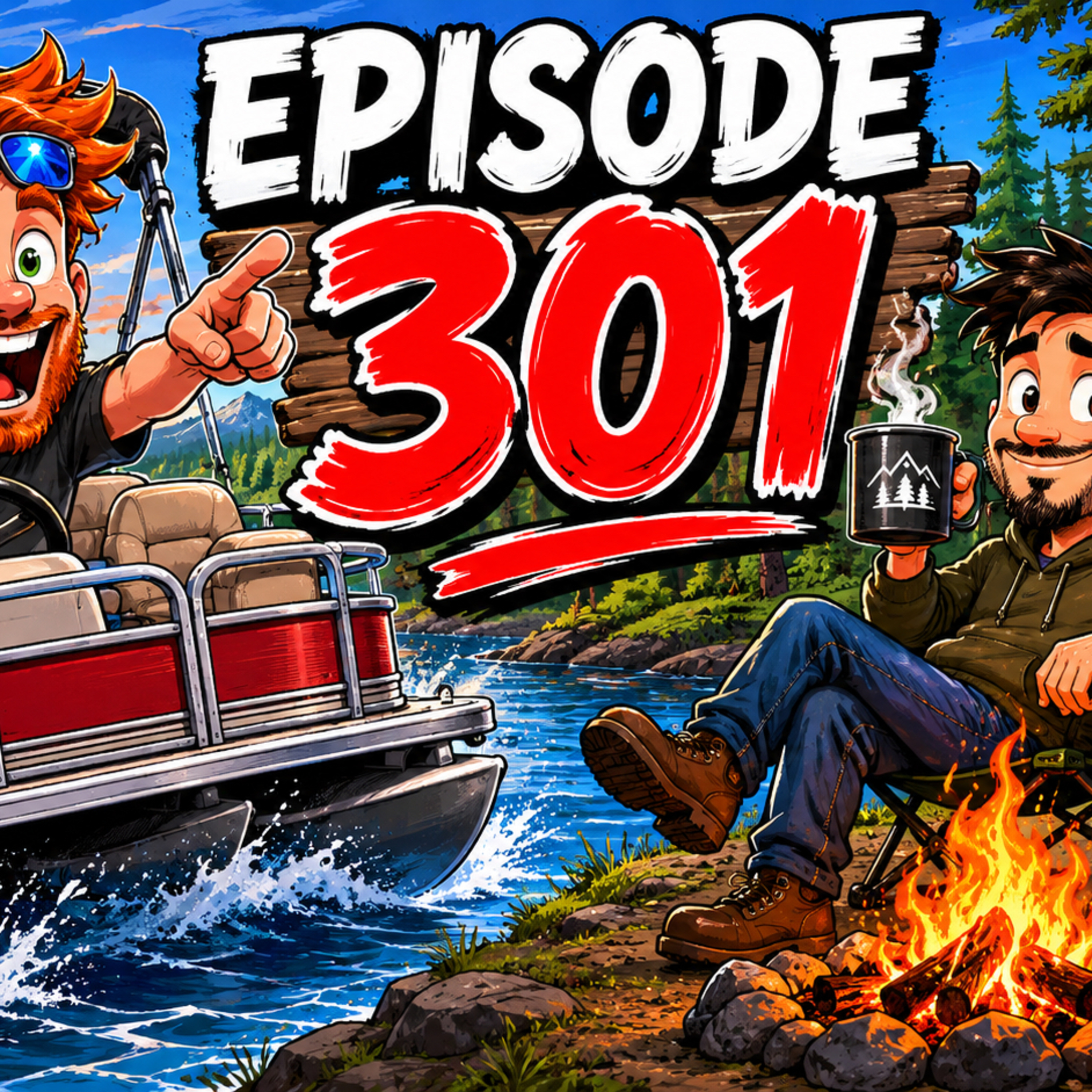 Episode 301: Off Campus, Going Camping, and Buying a Boat episode artwork