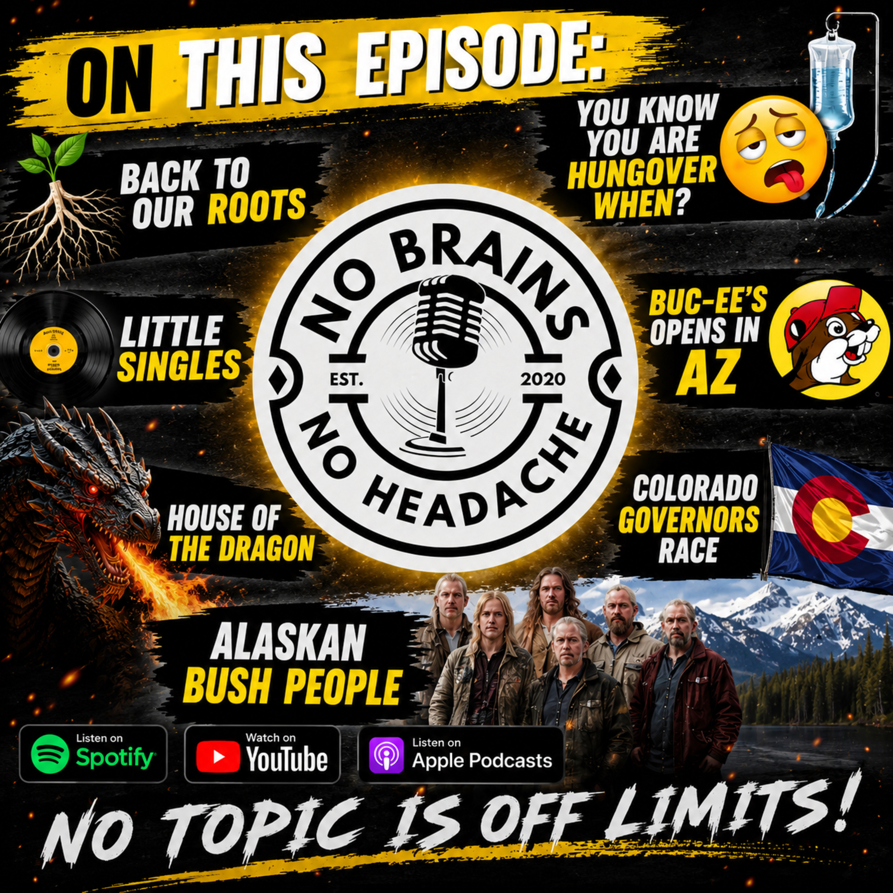 Episode 304: Little Singles, House of the Dragon, Signs of a Hangover, and We Get Back to Our Roots episode artwork
