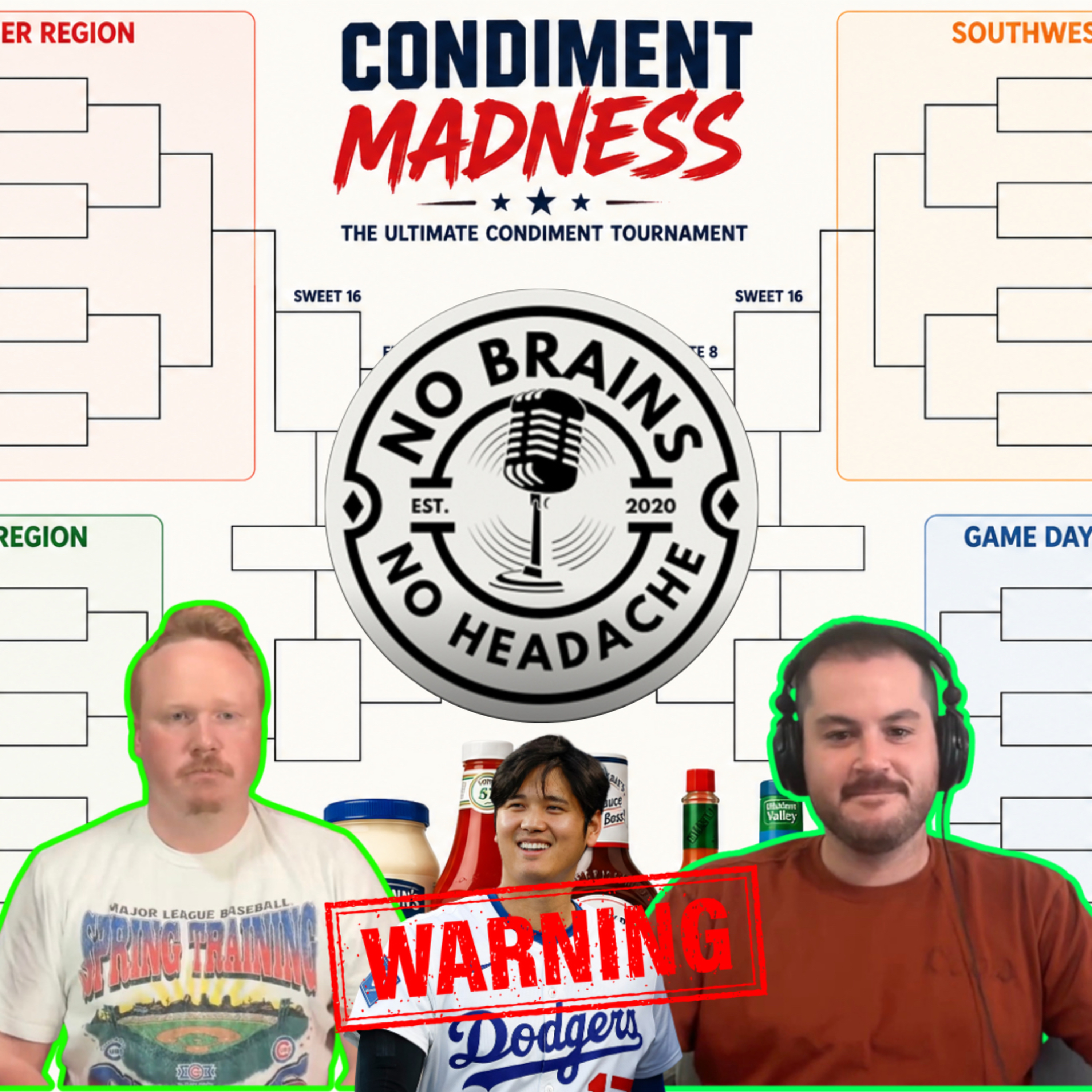 309: Shohei Ohtani Gambling Conspiracy, Condiments Bracket, and Cult Classic Movie Olympics episode artwork