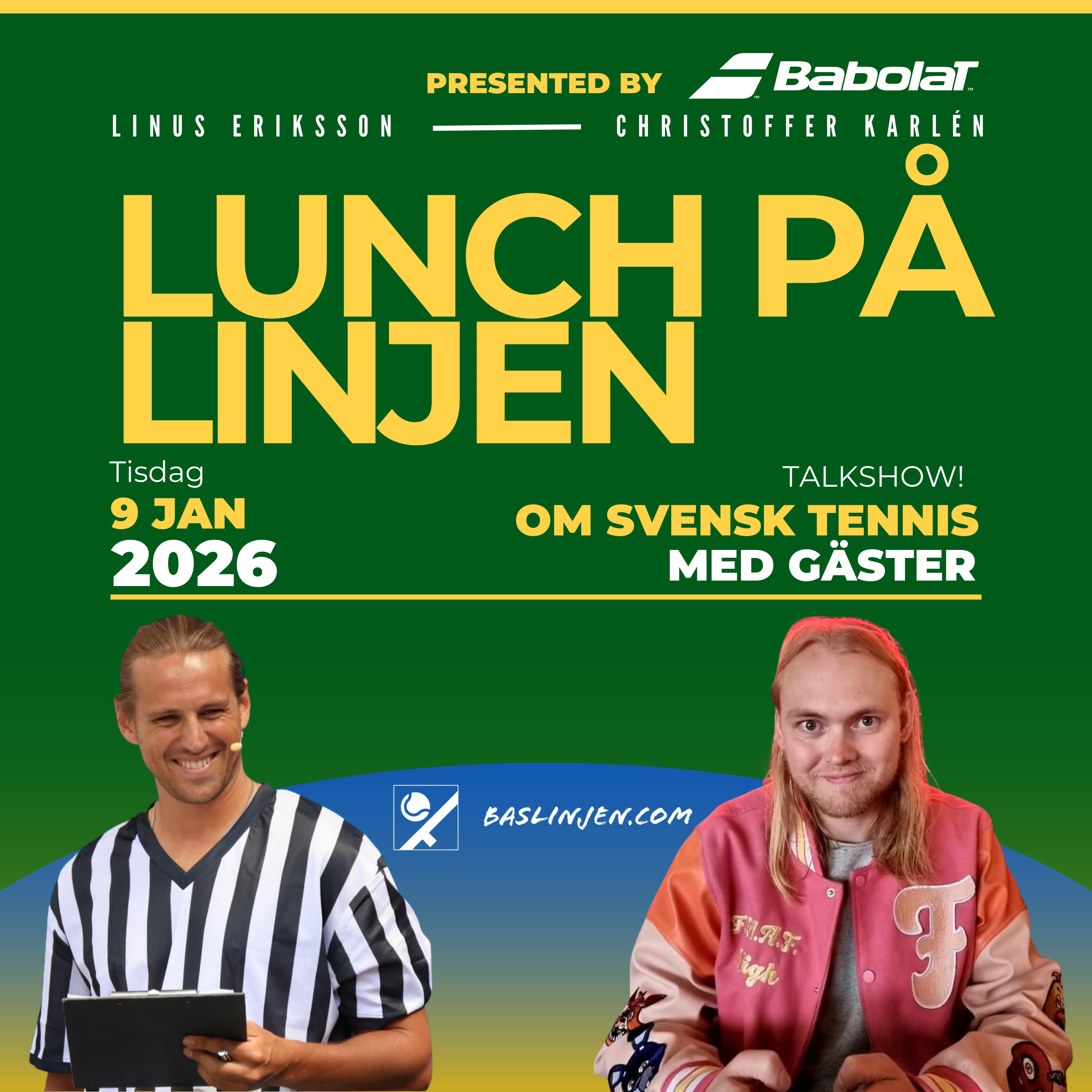 Lunch på Linjen 9 januari, med Didrik Liljekvist