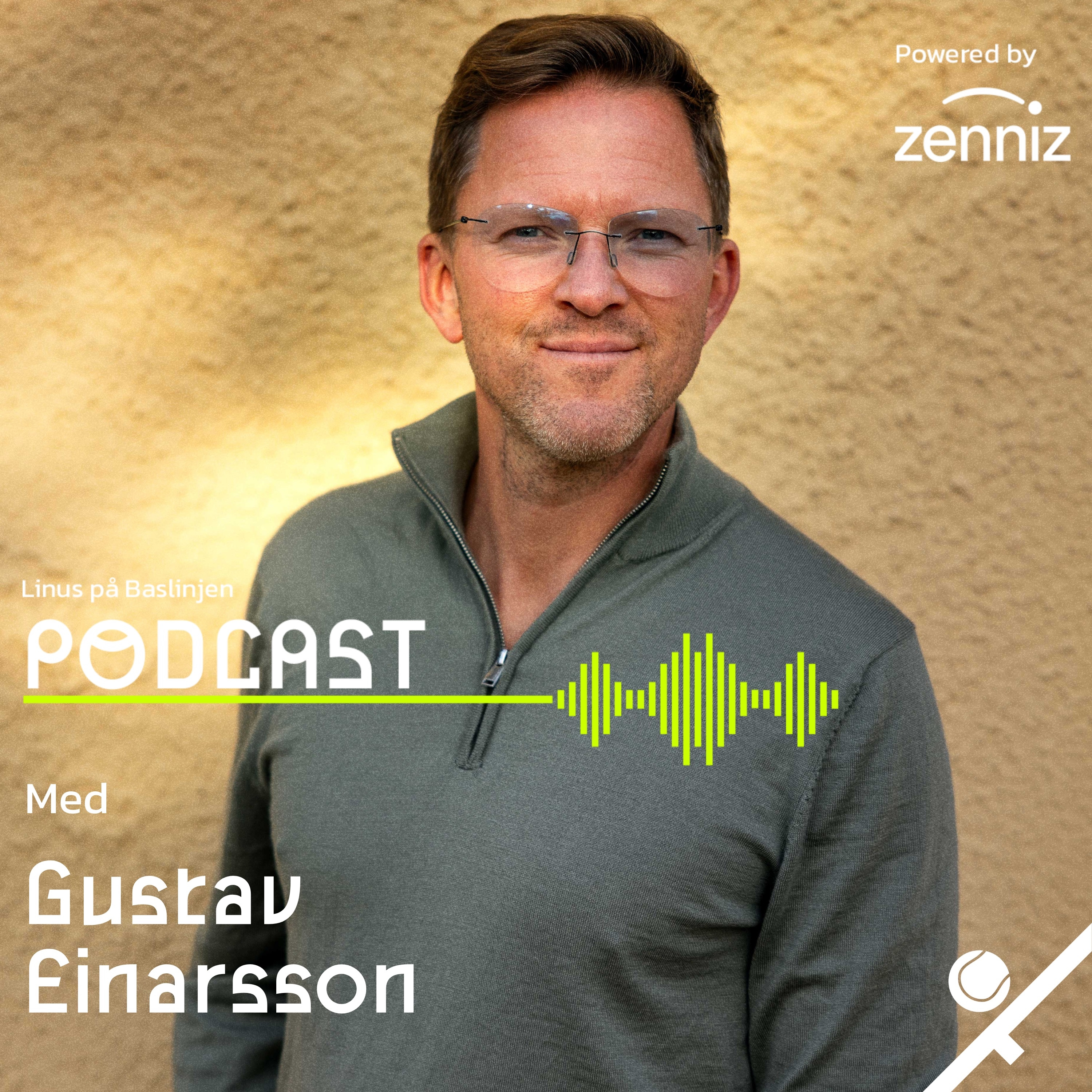 Gustav Einarsson – Entreprenör med stort hjärta och intresse för tennis