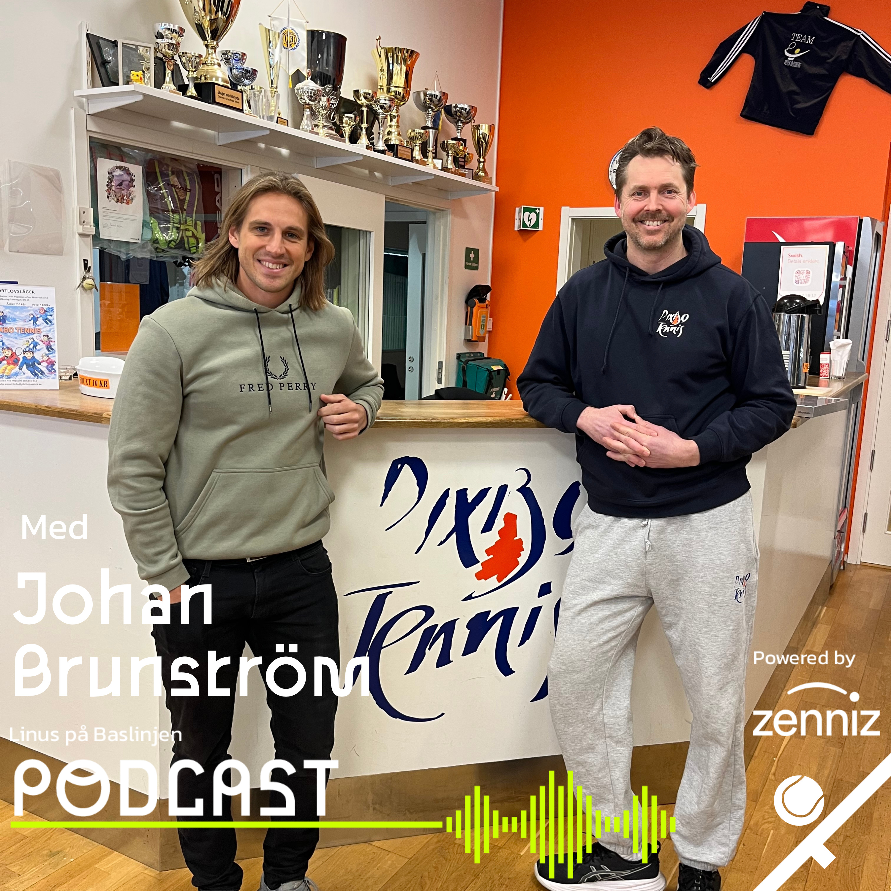 Johan Brunström – Klubbchef Pixbo TK och tidigare rankad 31 i världen i dubbel