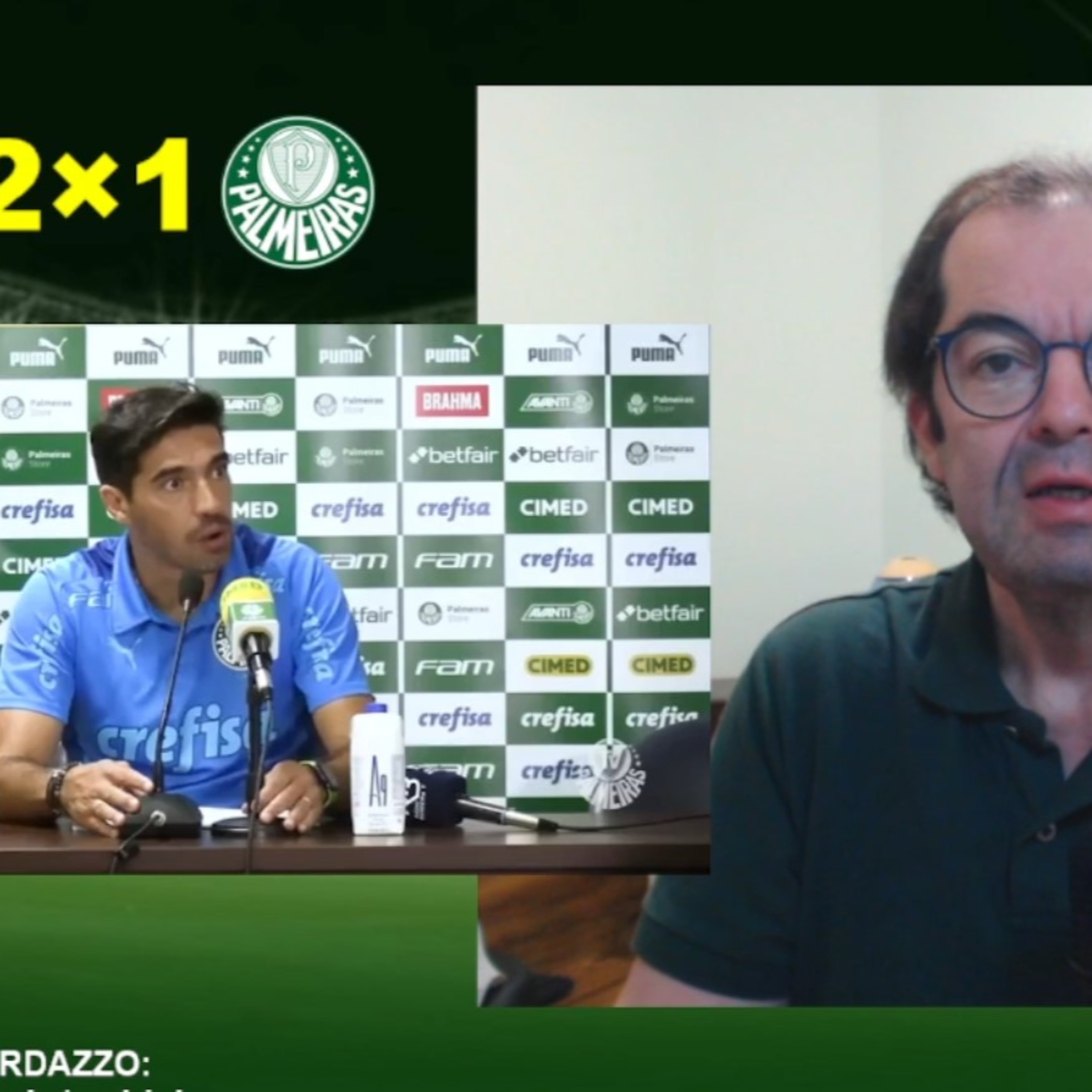 REACT - Coletiva Abel Ferreira - Água Santa 2x1 Palmeiras episode artwork