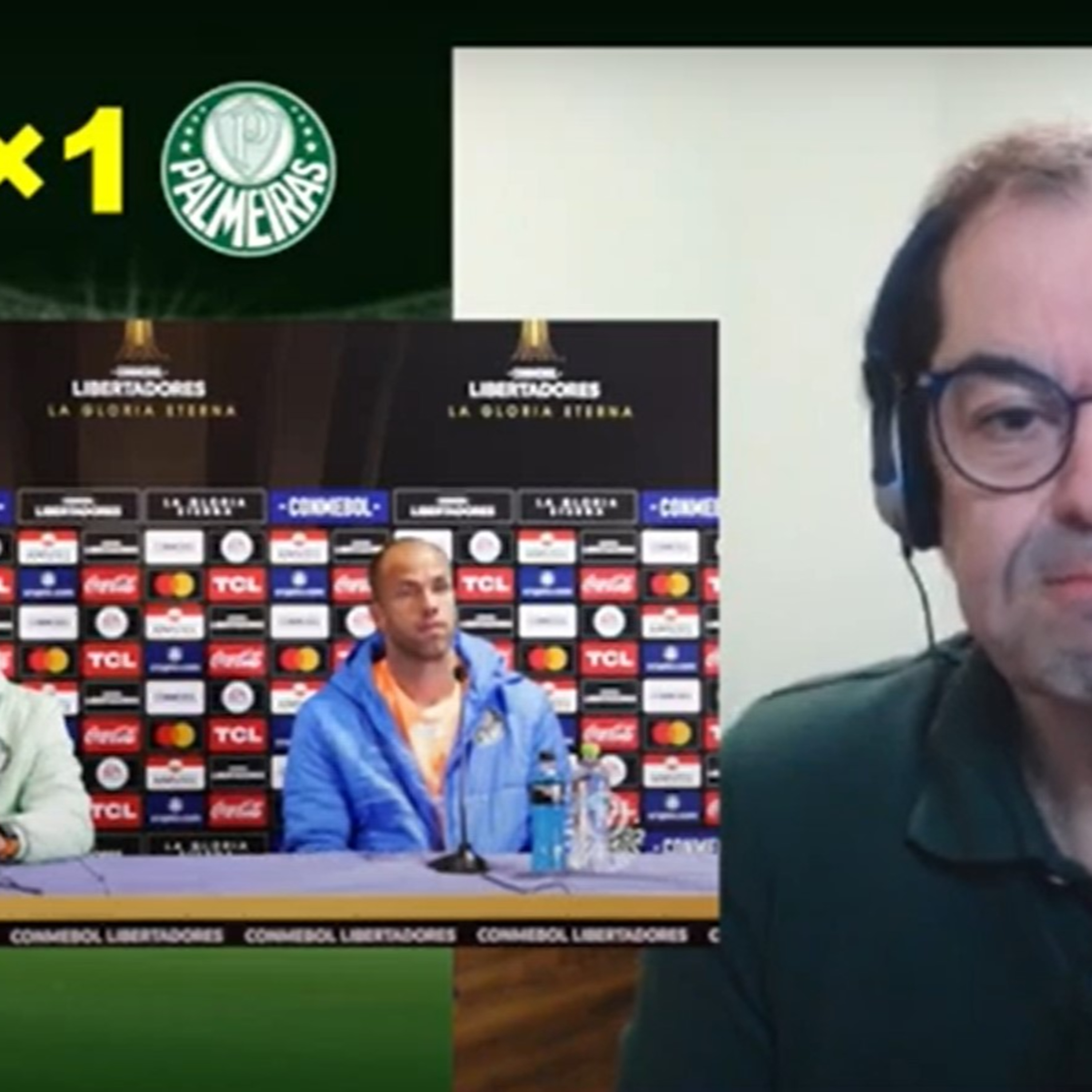 REACT - Coletiva Abel Ferreira - Bolívar 3x1 Palmeiras episode artwork