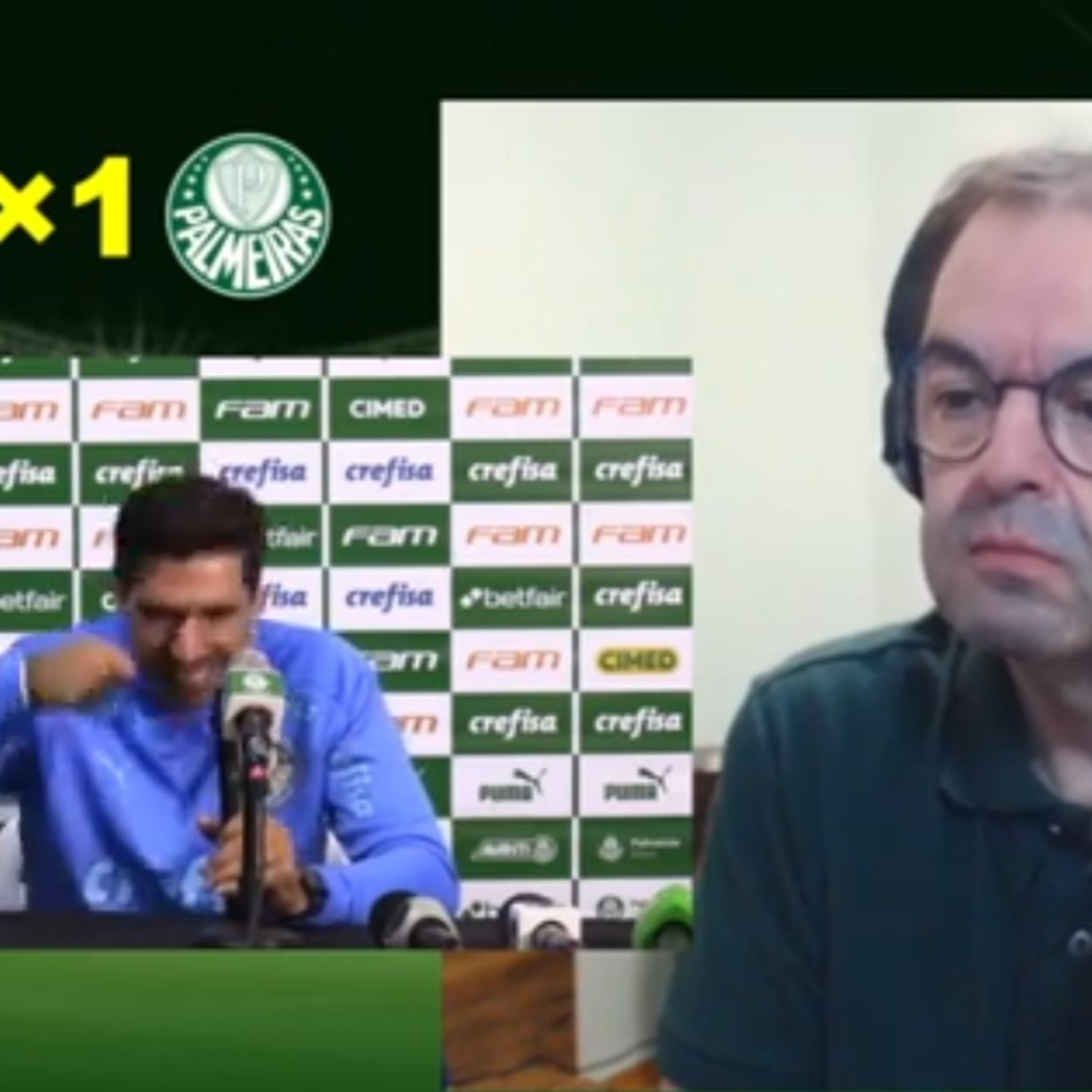 REACT - Coletiva Abel Ferreira - Tombense 1x1 Palmeiras episode artwork