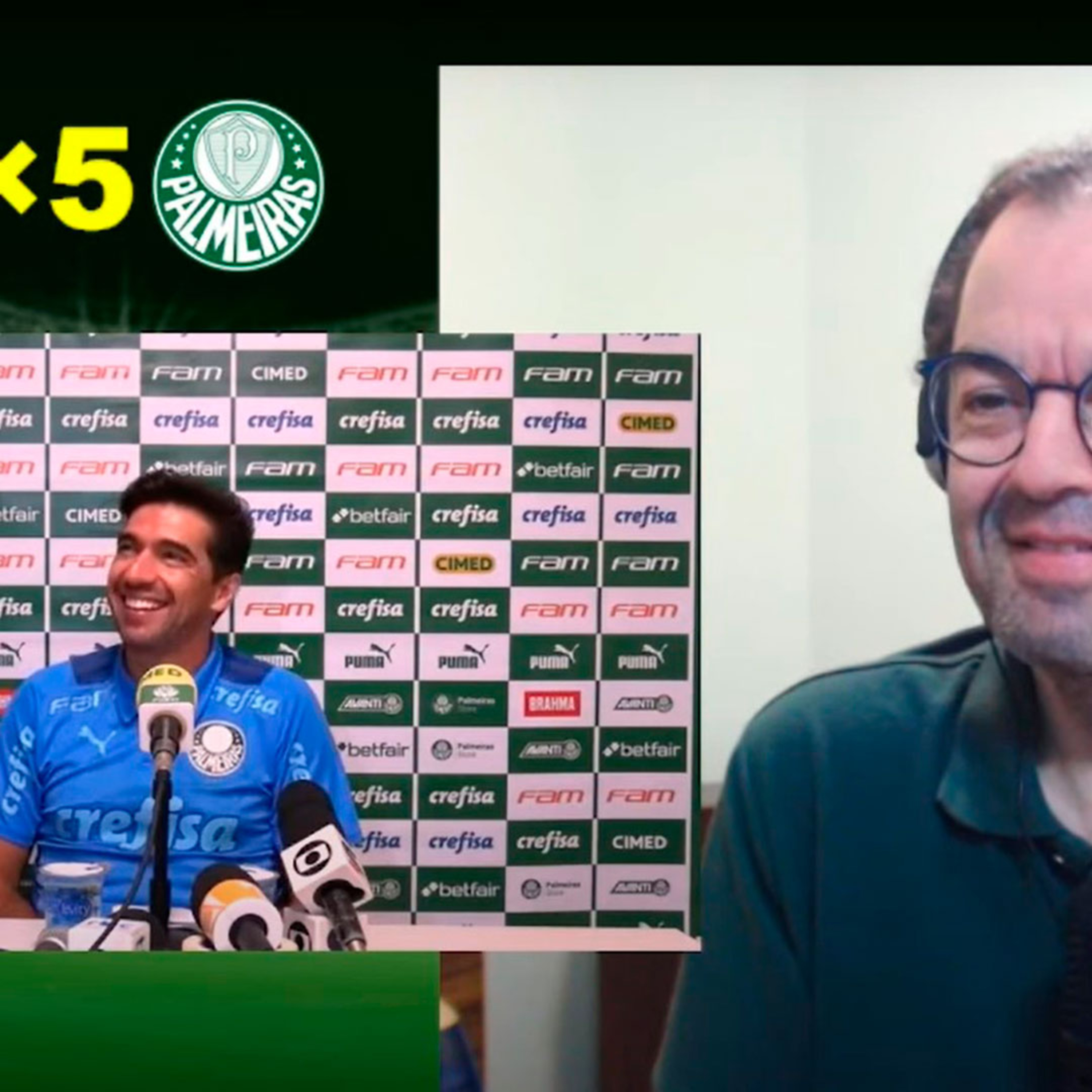 REACT - Coletiva Abel Ferreira - Goiás 0x5 Palmeiras episode artwork