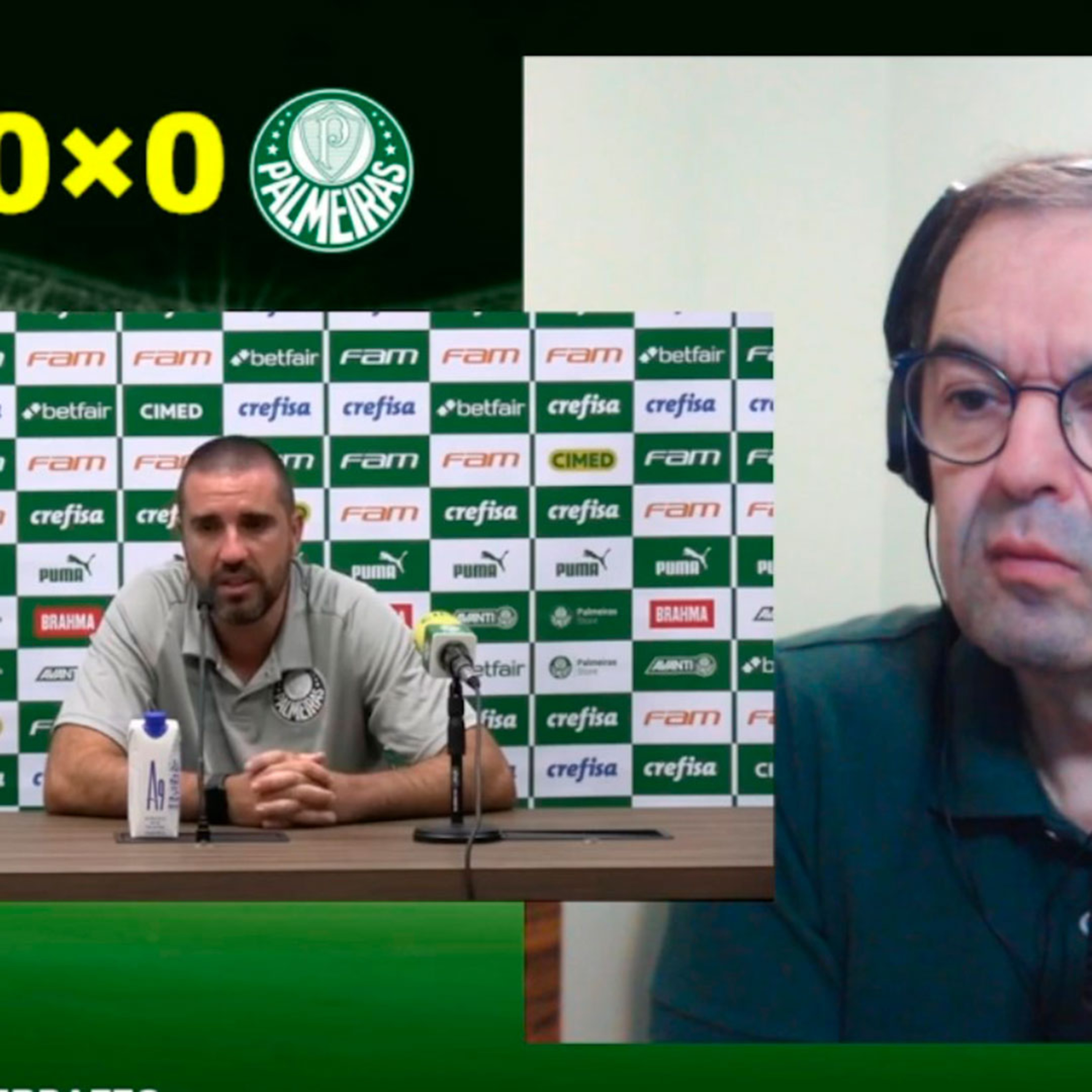 REACT - Coletiva João Martins - Santos 0x0 Palmeiras episode artwork