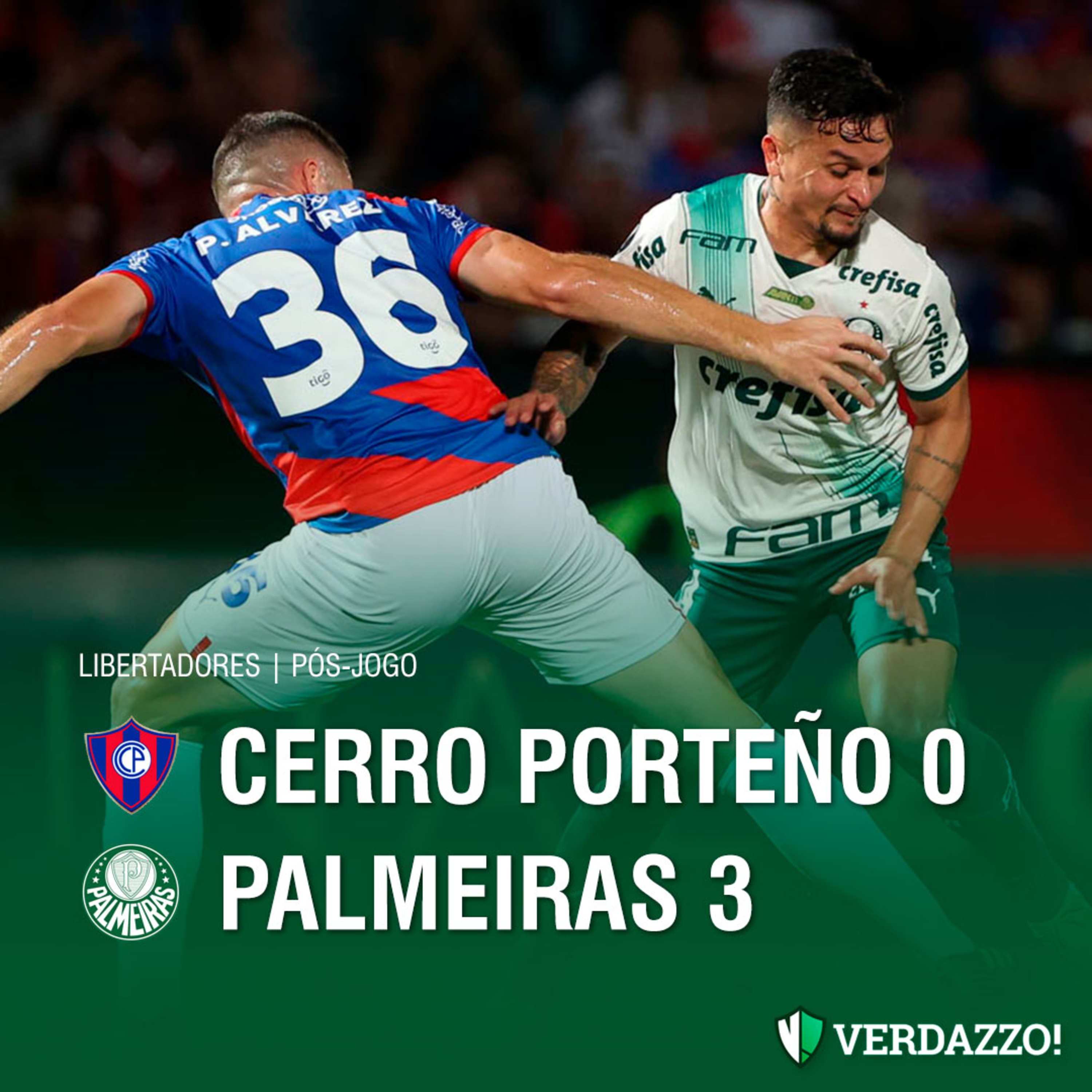 Pós-jogo - Cerro Porteño 0x3 Palmeiras - Libertadores da América 2023 episode artwork