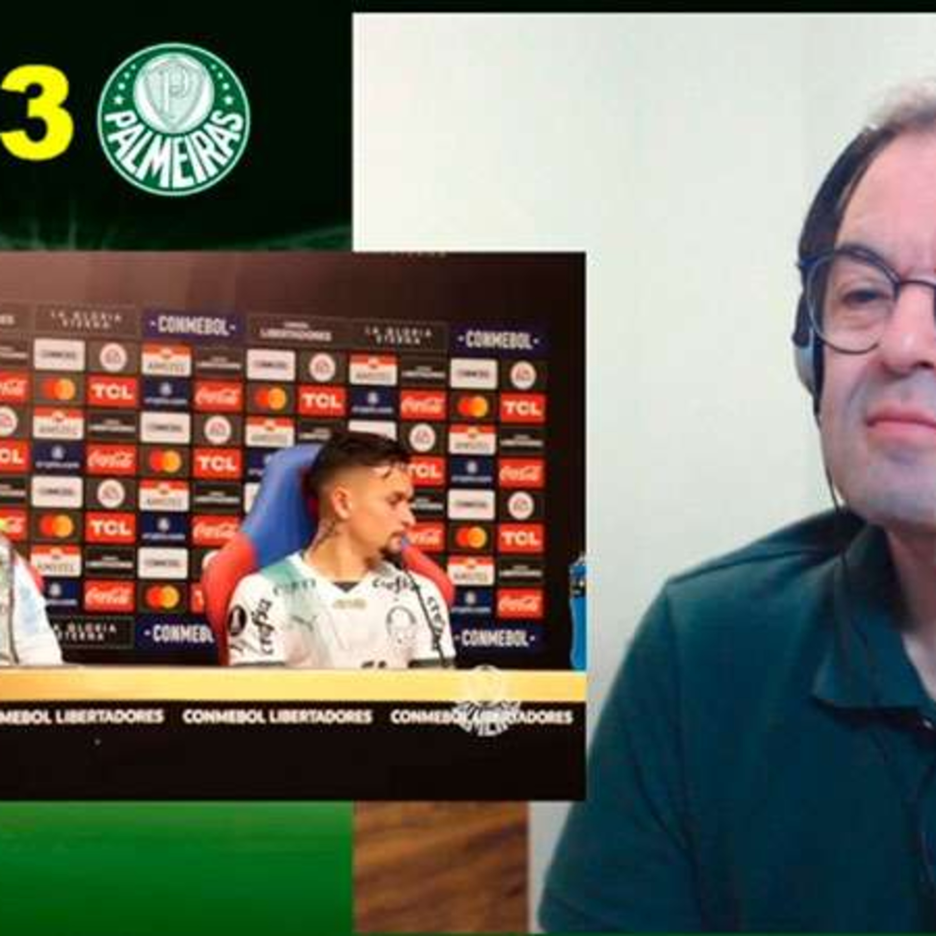 REACT - Coletiva Abel Ferreira - Cerro Porteño 0x3 Palmeiras episode artwork