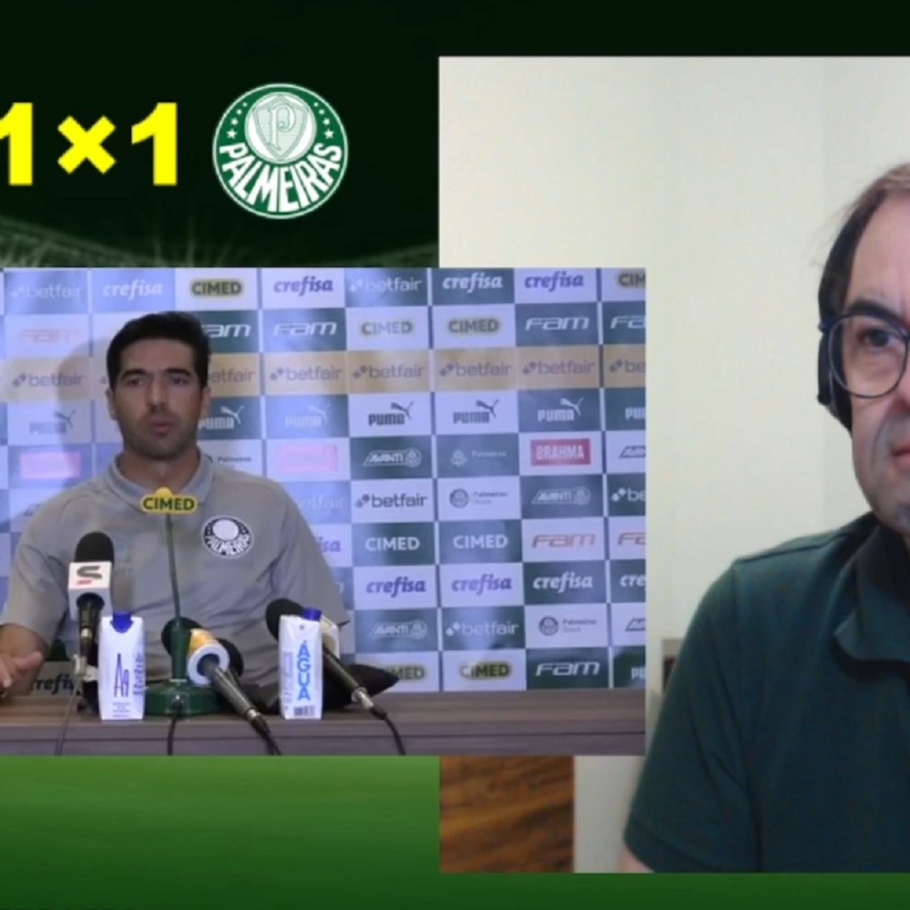 REACT - Coletiva Abel Ferreira - Atlético-MG 1x1 Palmeiras episode artwork