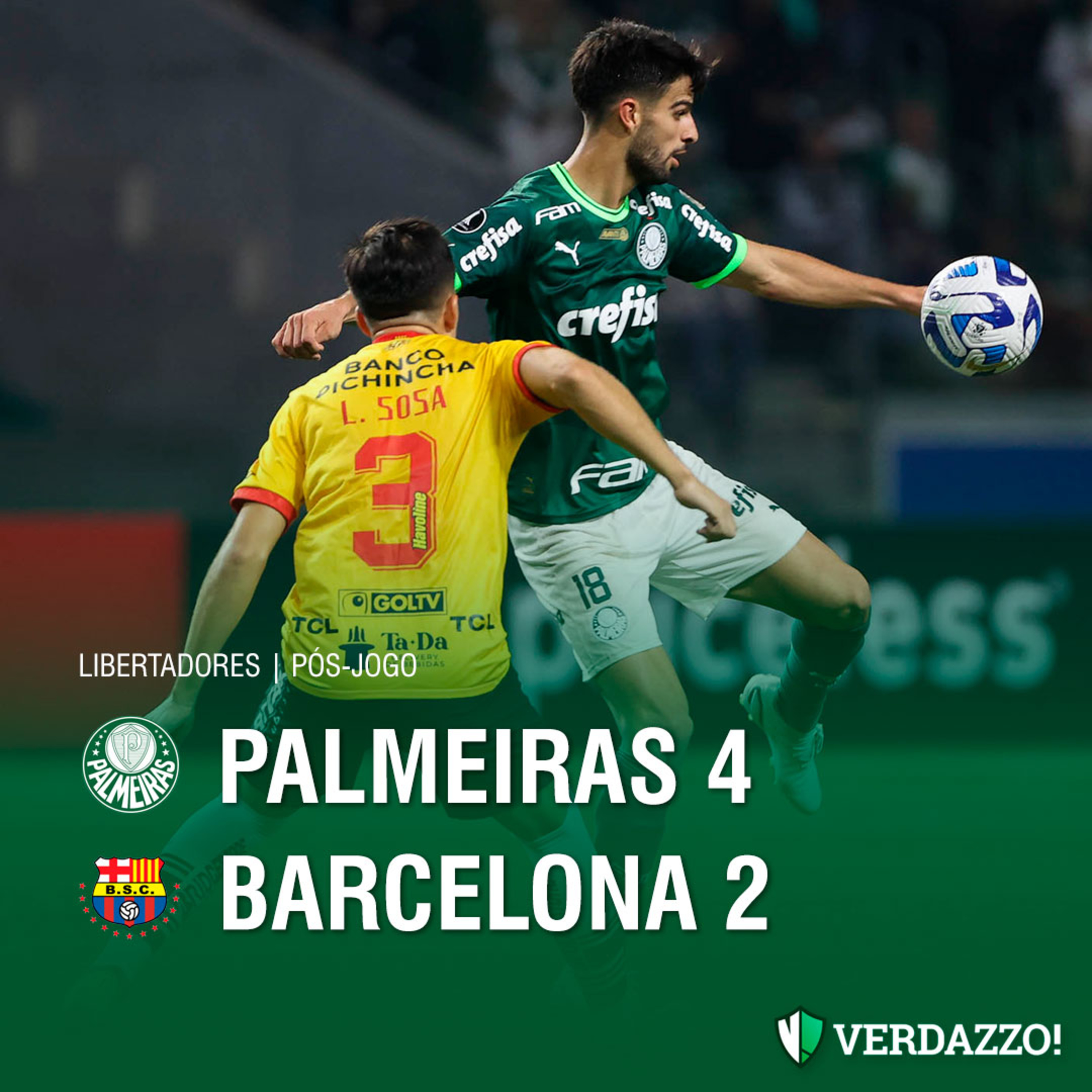 PÓS-JOGO: Palmeiras 4x2 Barcelona episode artwork