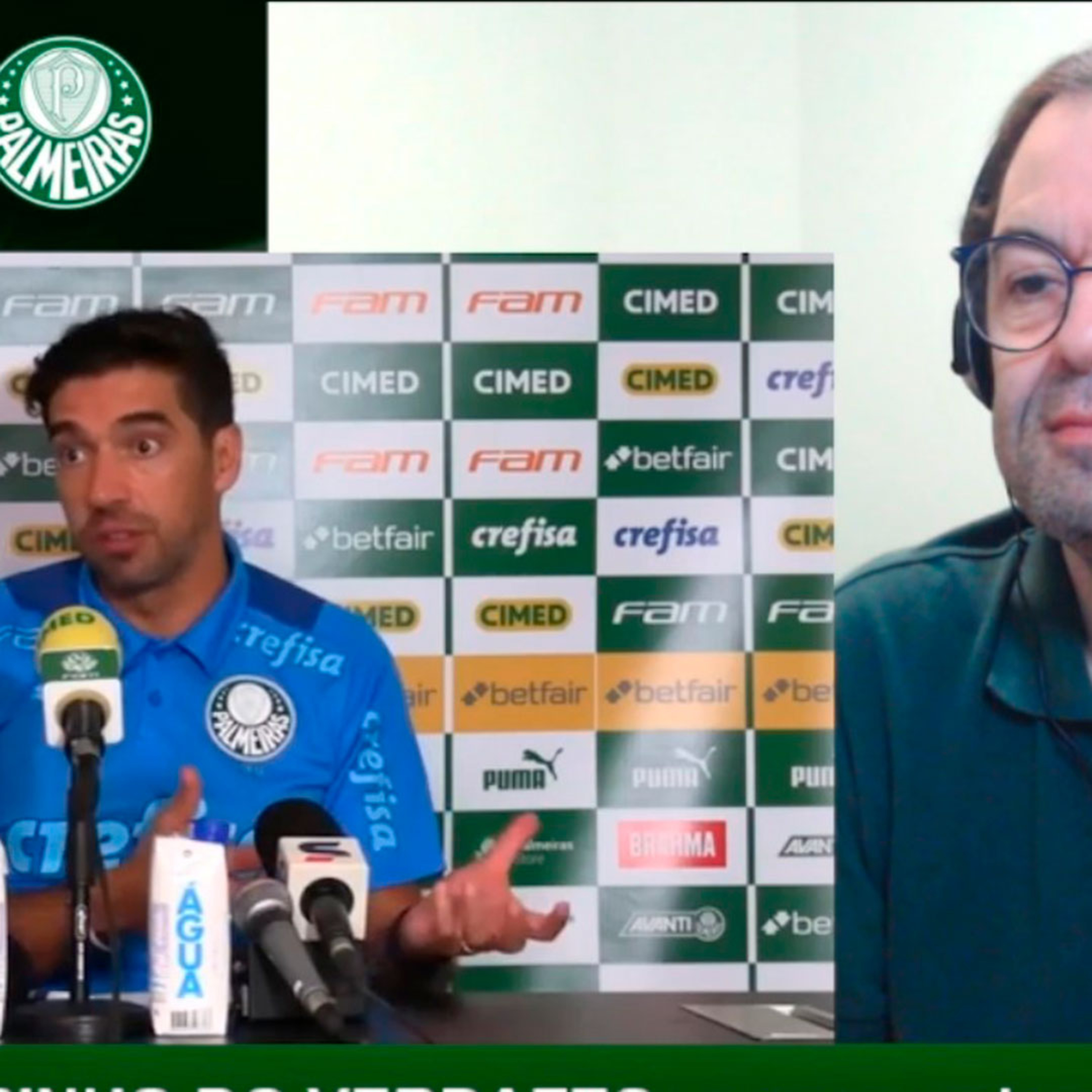 REACT - Coletiva Abel Ferreira - Bahia 1x0 Palmeiras episode artwork