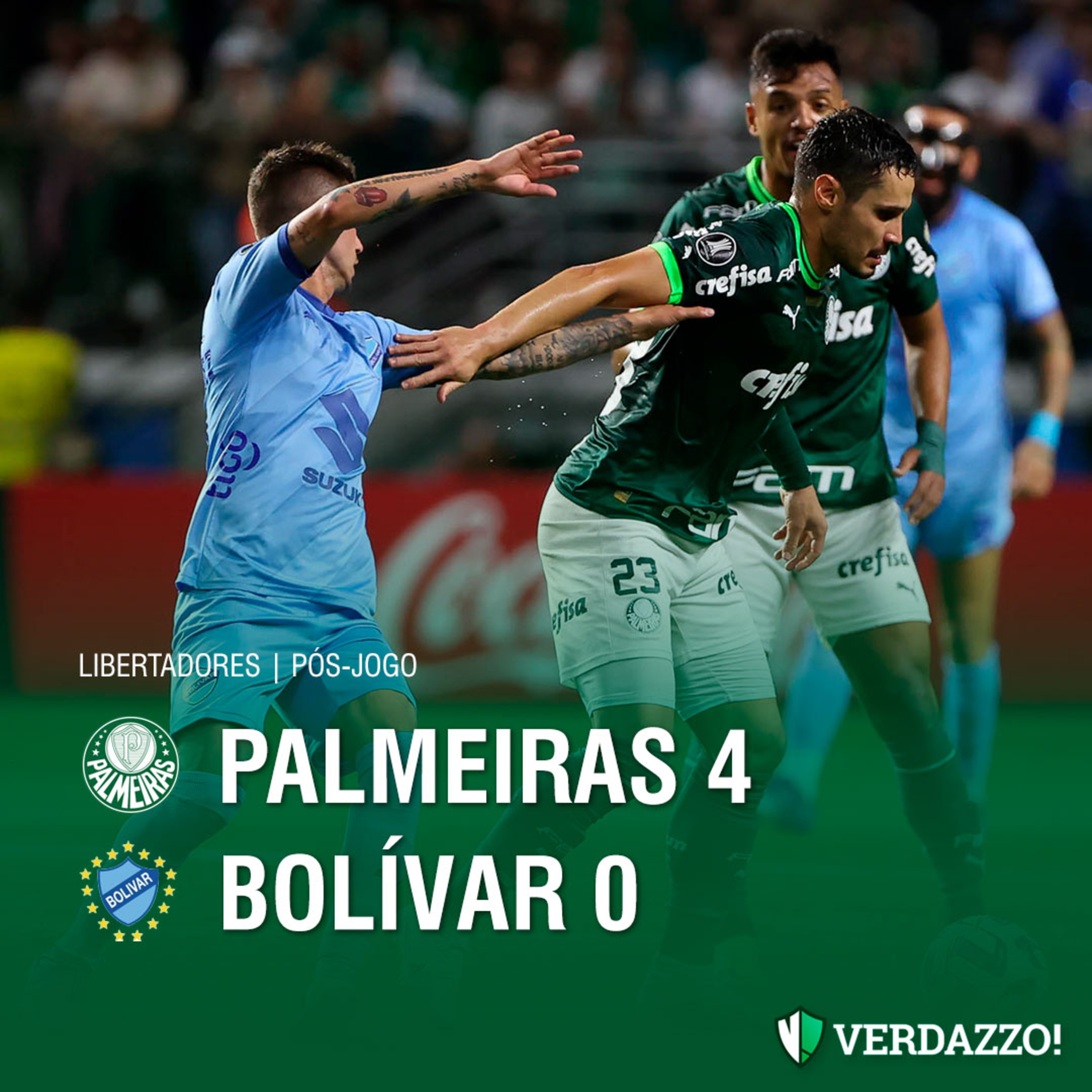 PÓS-JOGO: Palmeiras 4x0 Bolívar episode artwork