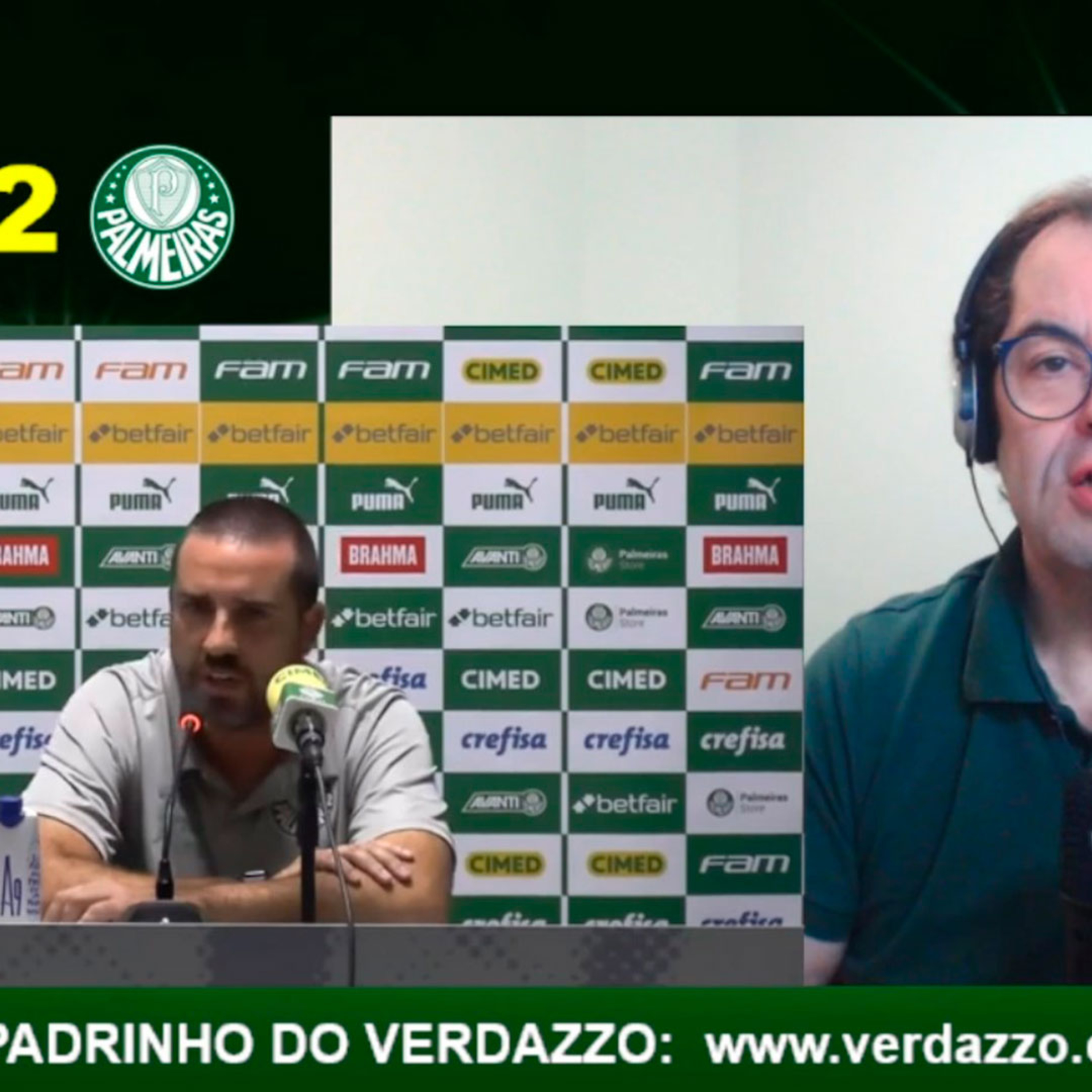 REACT - Coletiva João Martins - Athletico-PR 2x2 Palmeiras episode artwork
