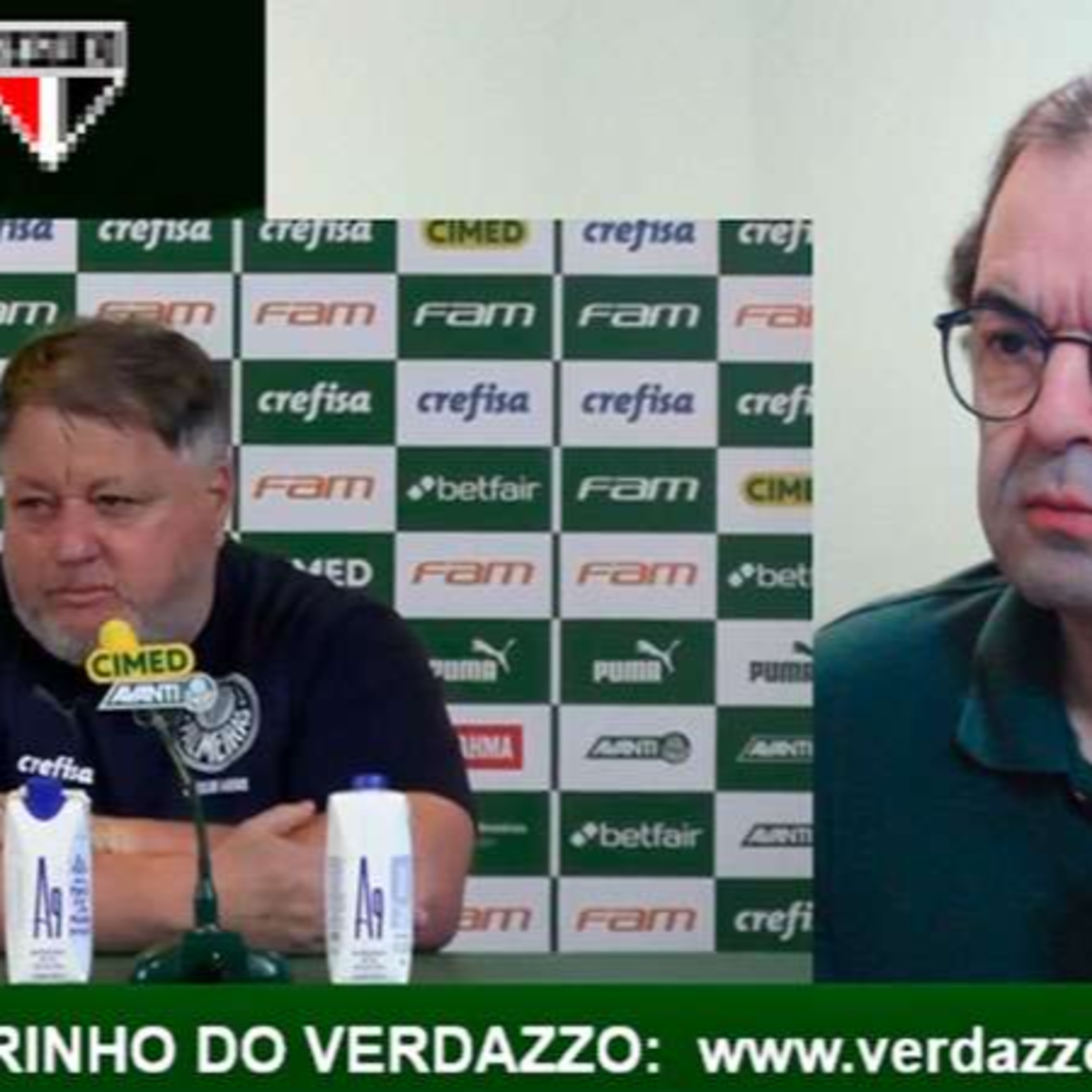 REACT - Coletiva Anderson Barros - Palmeiras 1x2 SPFC episode artwork