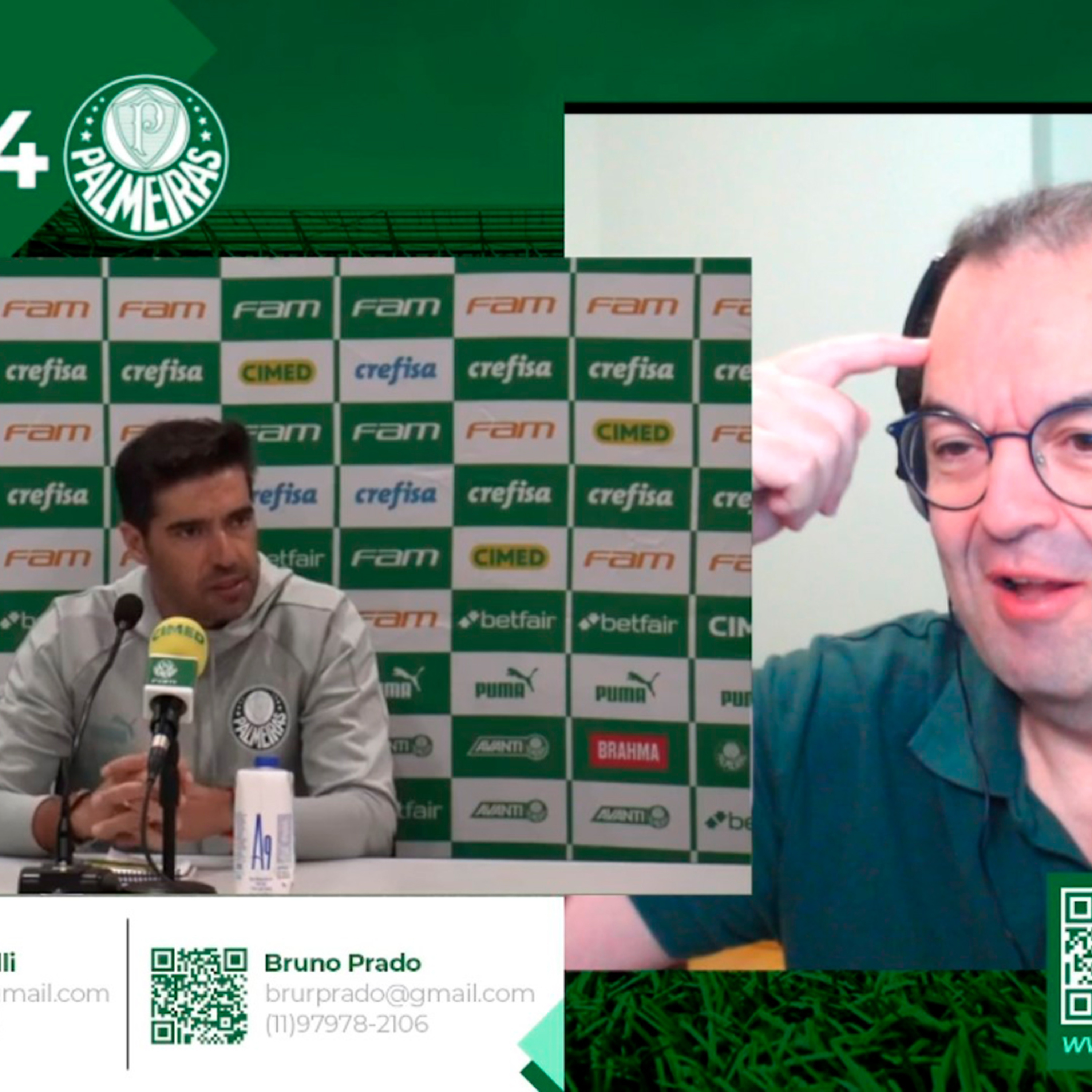 REACT - Coletiva Abel Ferreira - América-MG 1x4 Palmeiras episode artwork
