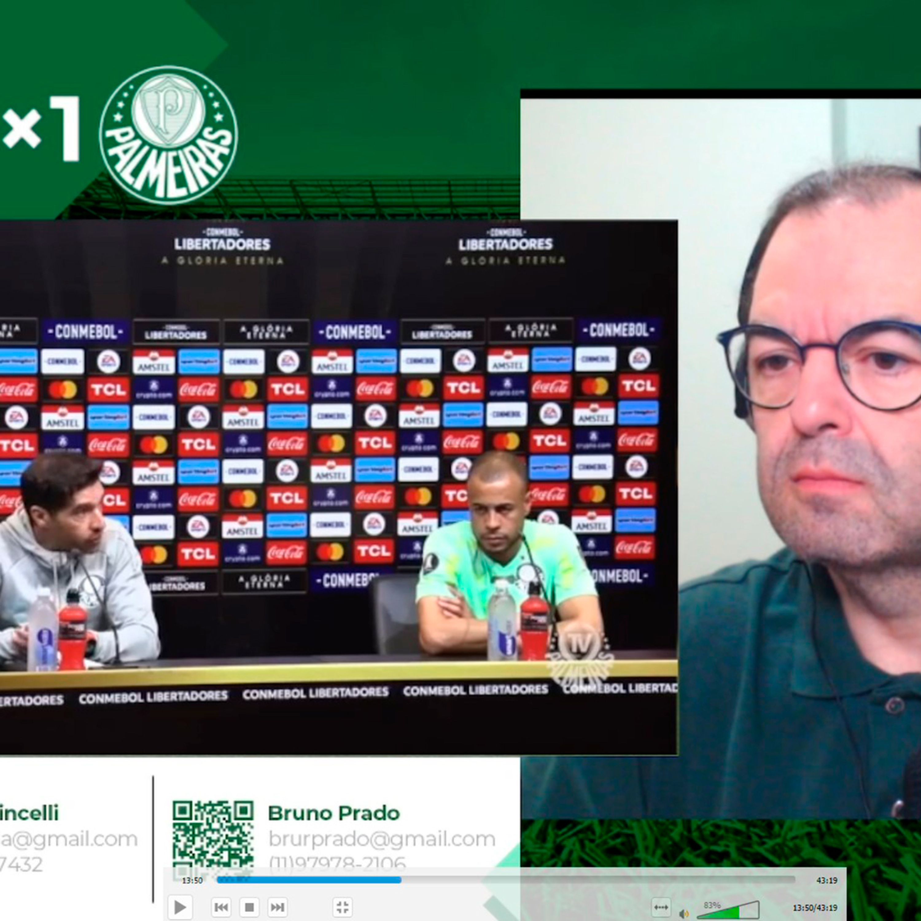 REACT - Coletiva Abel Ferreira - Atlético-MG 0x1 Palmeiras episode artwork
