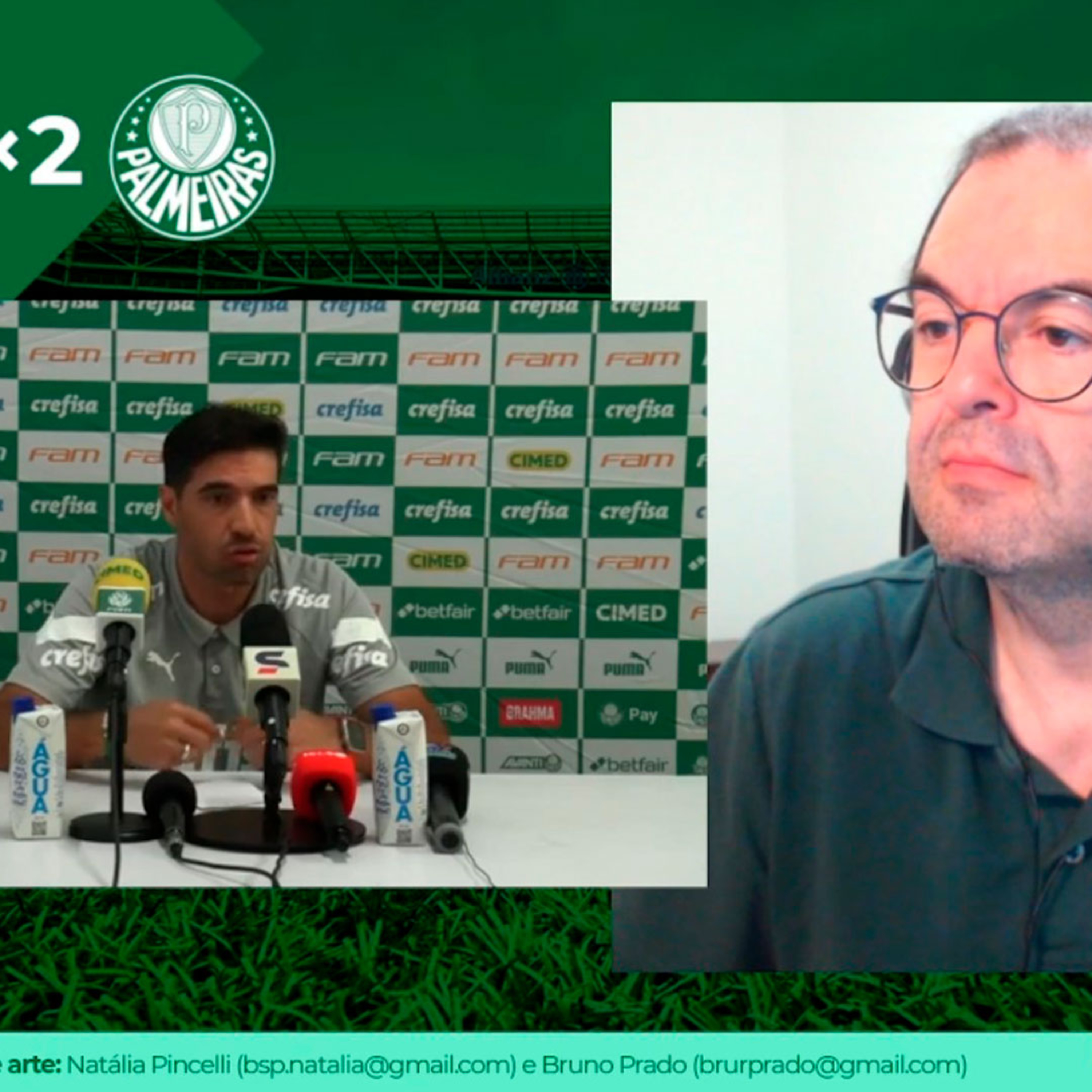 REACT - Coletiva Abel Ferreira - Cuiabá 0x2 Palmeiras episode artwork