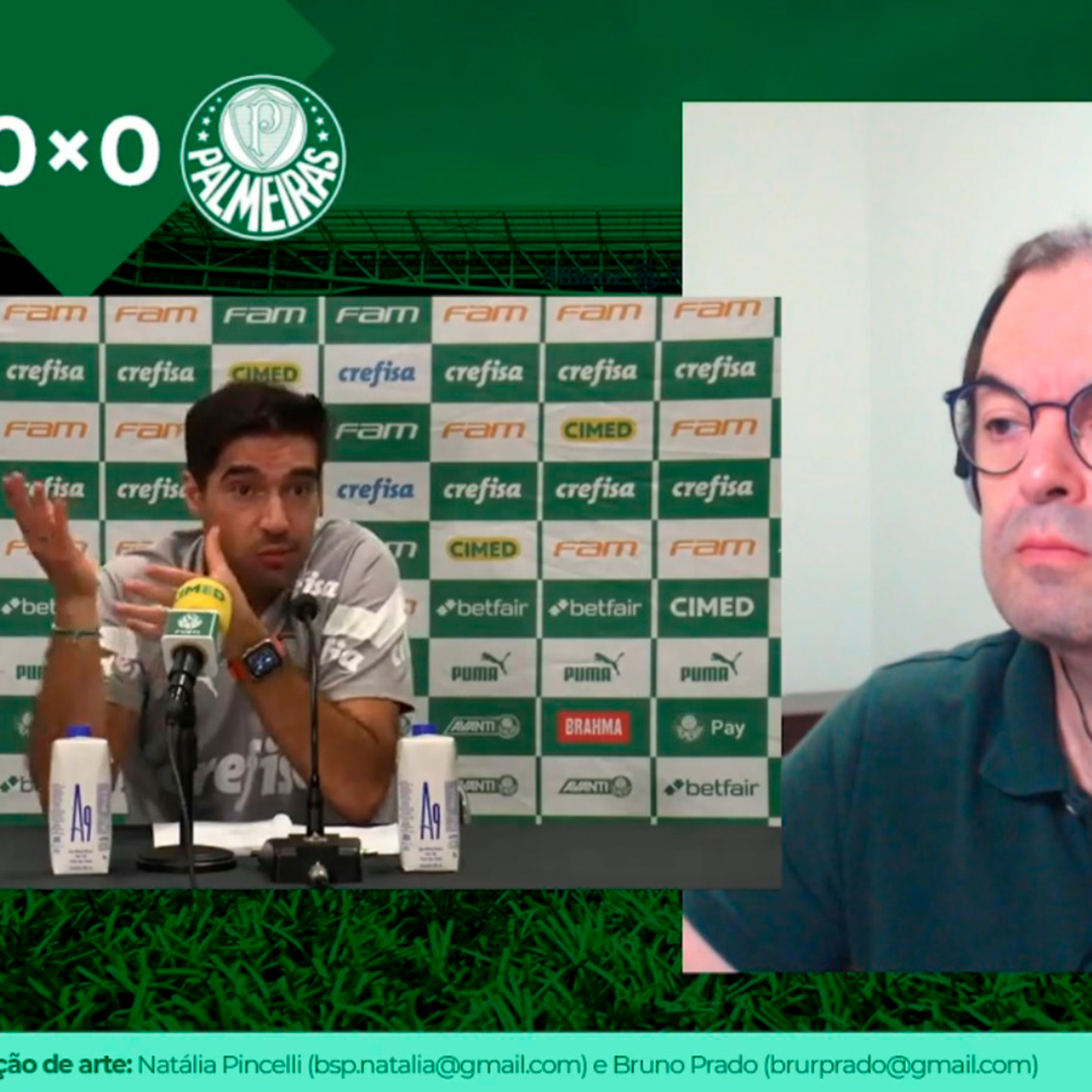REACT - Coletiva Abel Ferreira - SCCP 0x0 Palmeiras  episode artwork