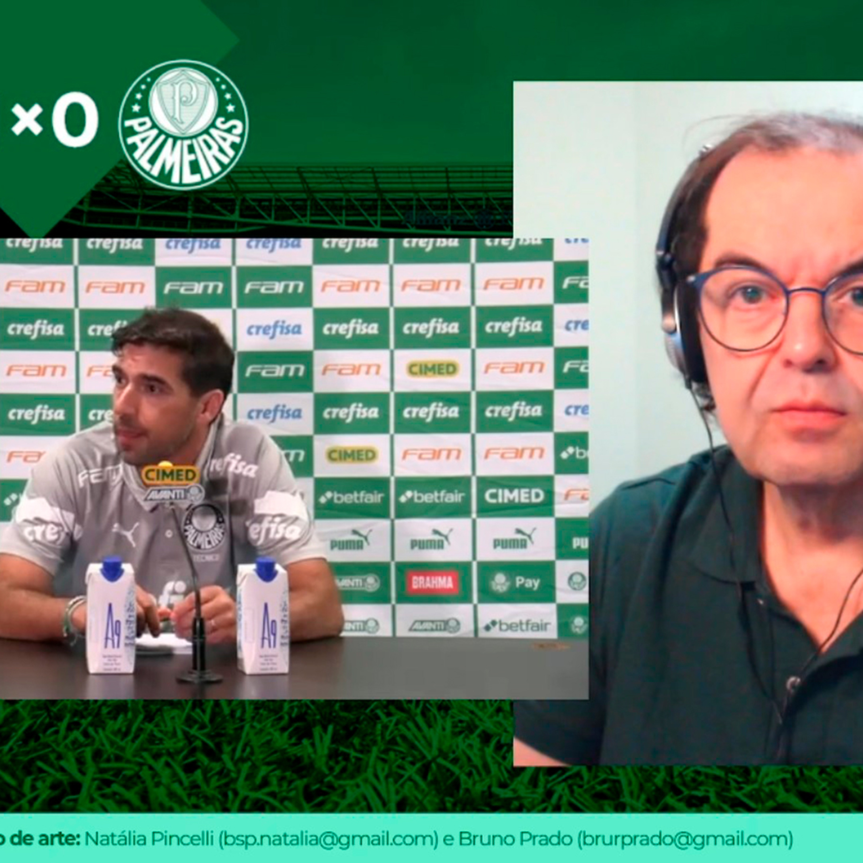 REACT - Coletiva Abel Ferreira - Grêmio 1x0 Palmeiras episode artwork