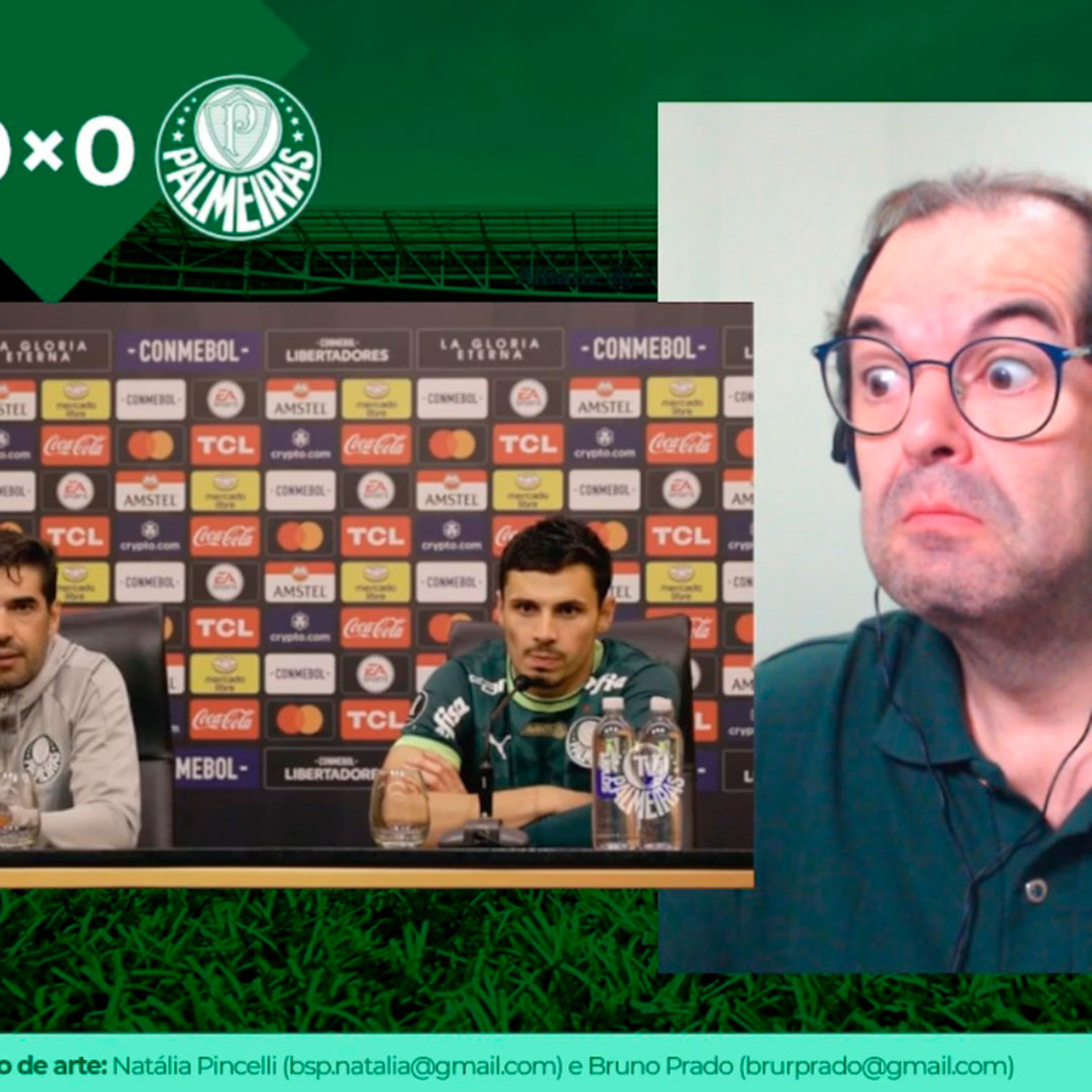 REACT - Coletiva Abel Ferreira - Boca Juniors 0x0 Palmeiras episode artwork