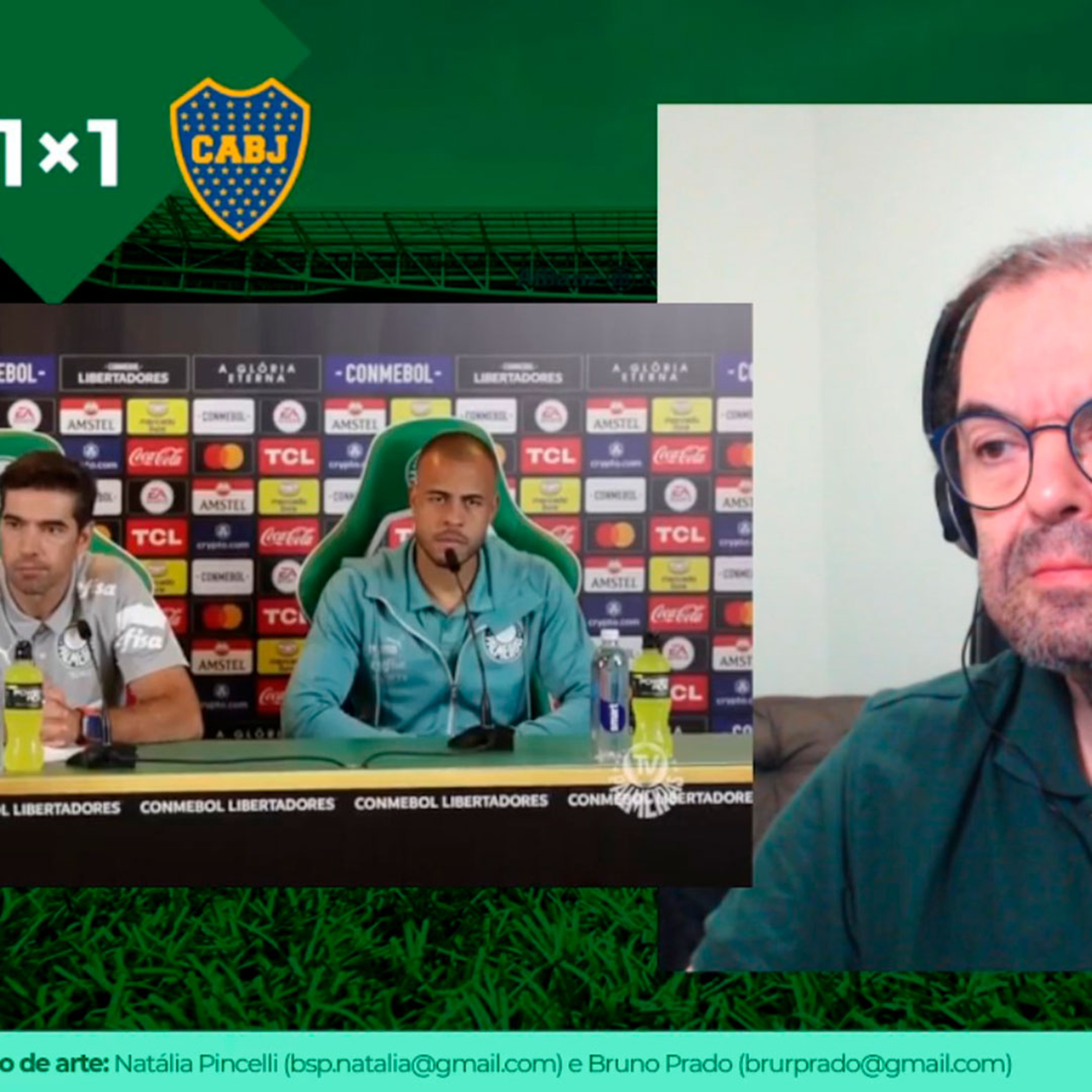 REACT - Coletiva Abel Ferreira - Palmeiras 1 (2)x(4) 1 Boca Juniors episode artwork