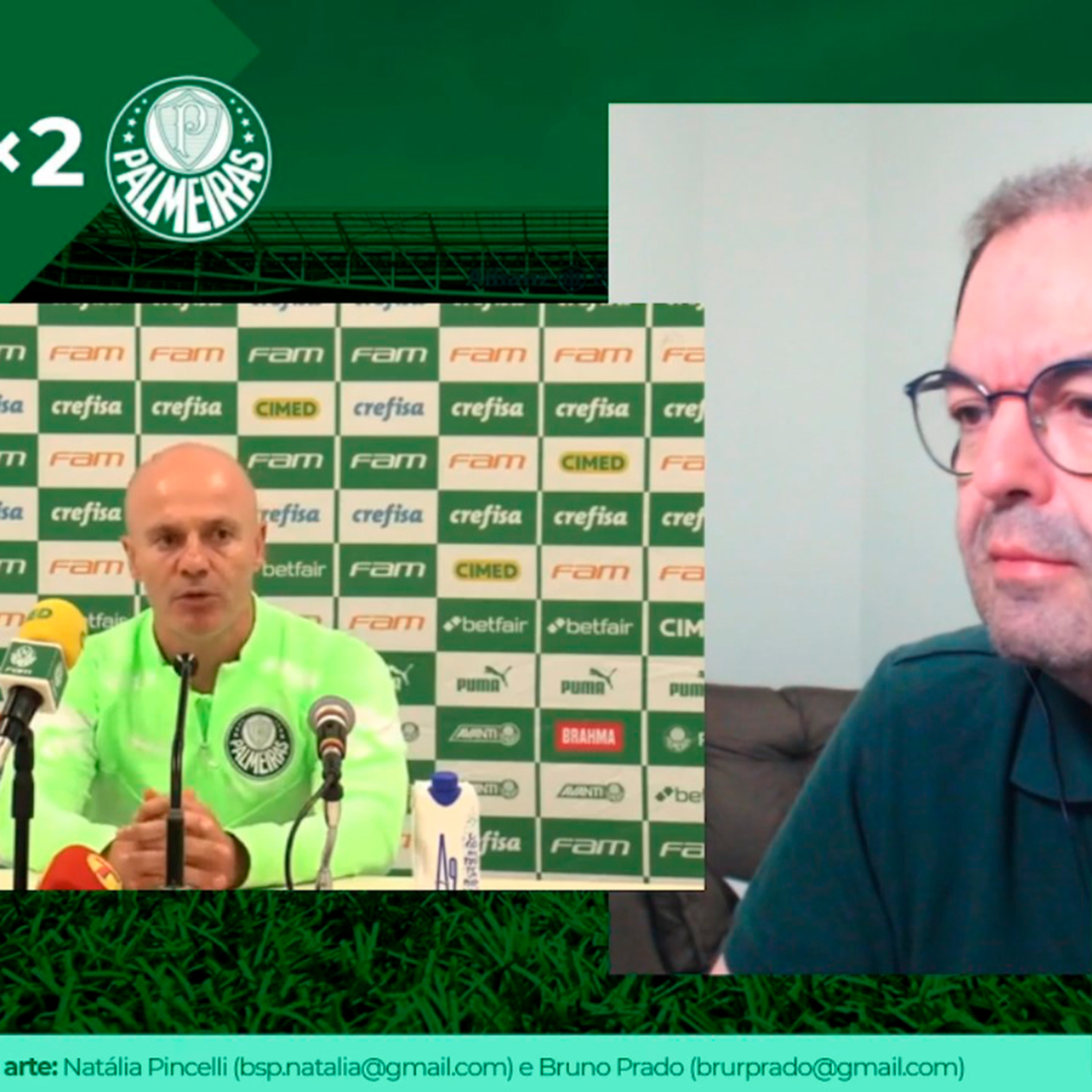 REACT - Coletiva Vítor Castanheira - Coritiba 0x2 Palmeiras episode artwork