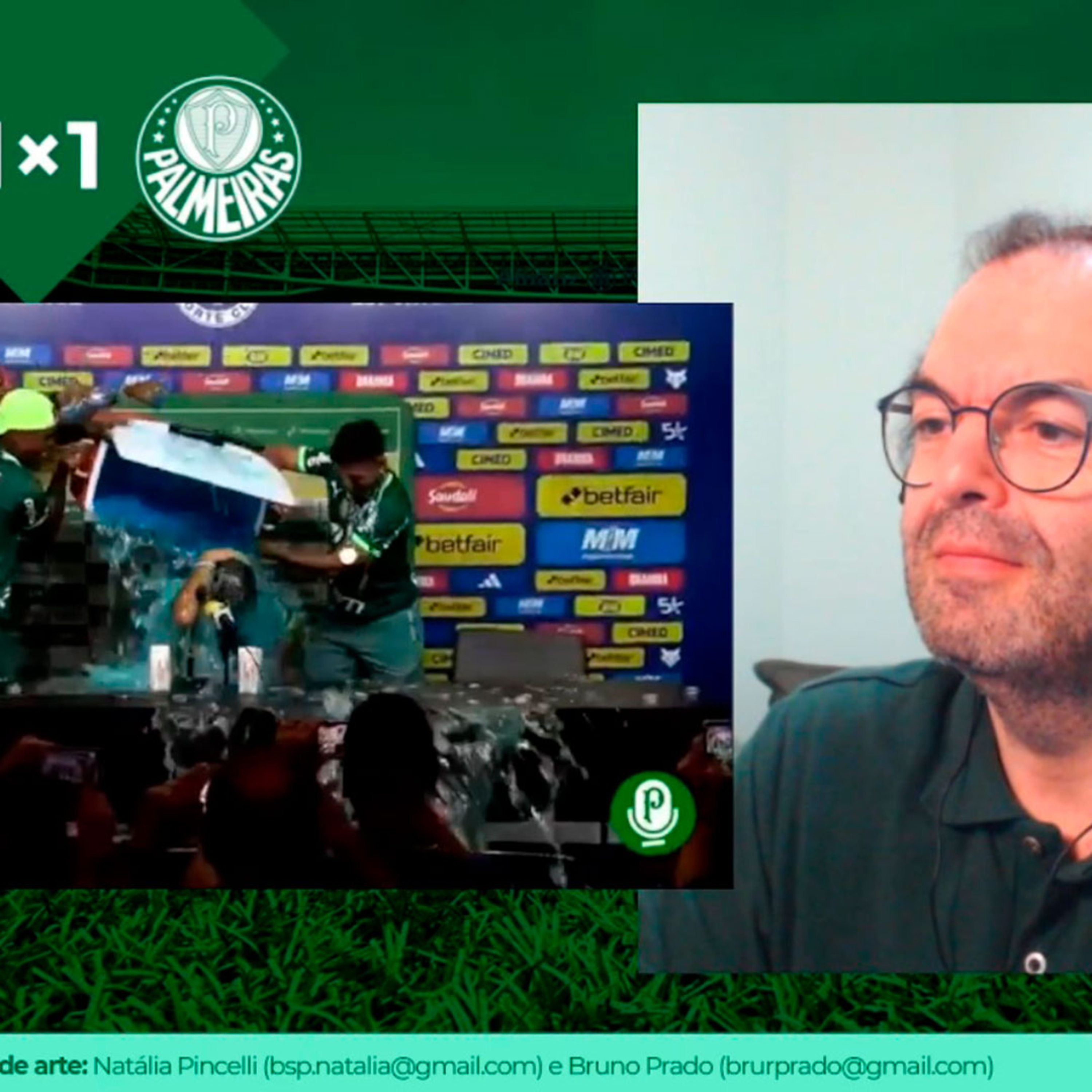 REACT - Coletiva Abel Ferreira - Cruzeiro 1x1 Palmeiras episode artwork
