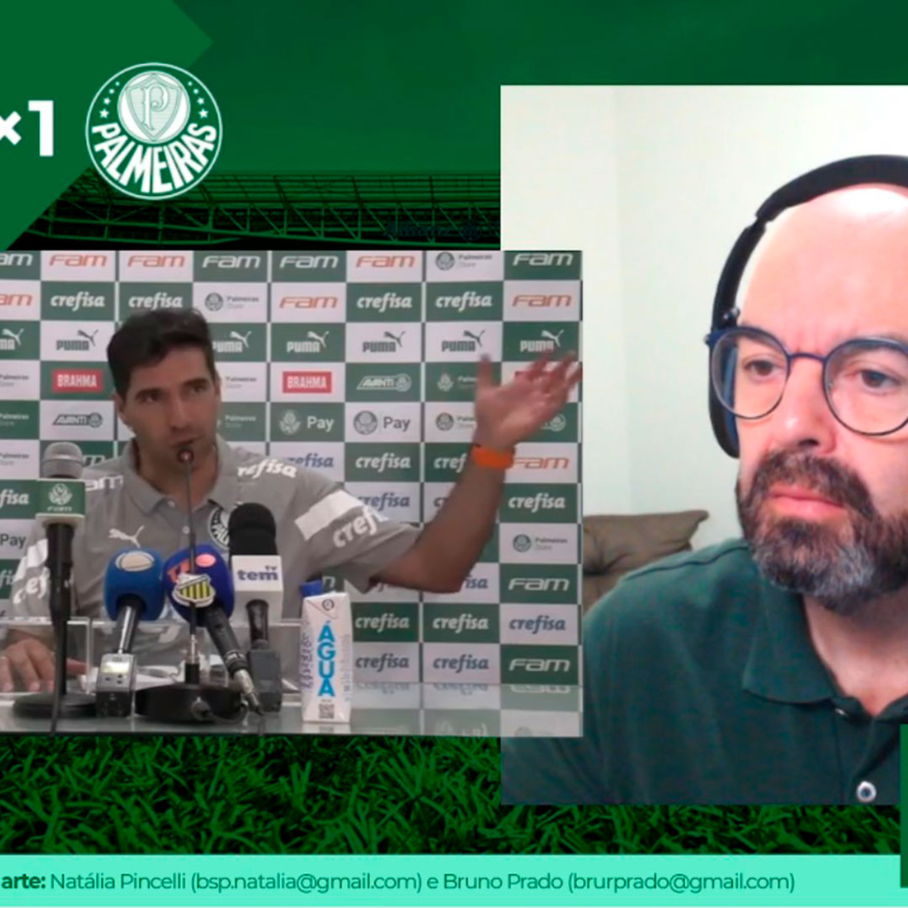 REACT - Coletiva Abel Ferreira - Novorizontino 1x1 Palmeiras episode artwork