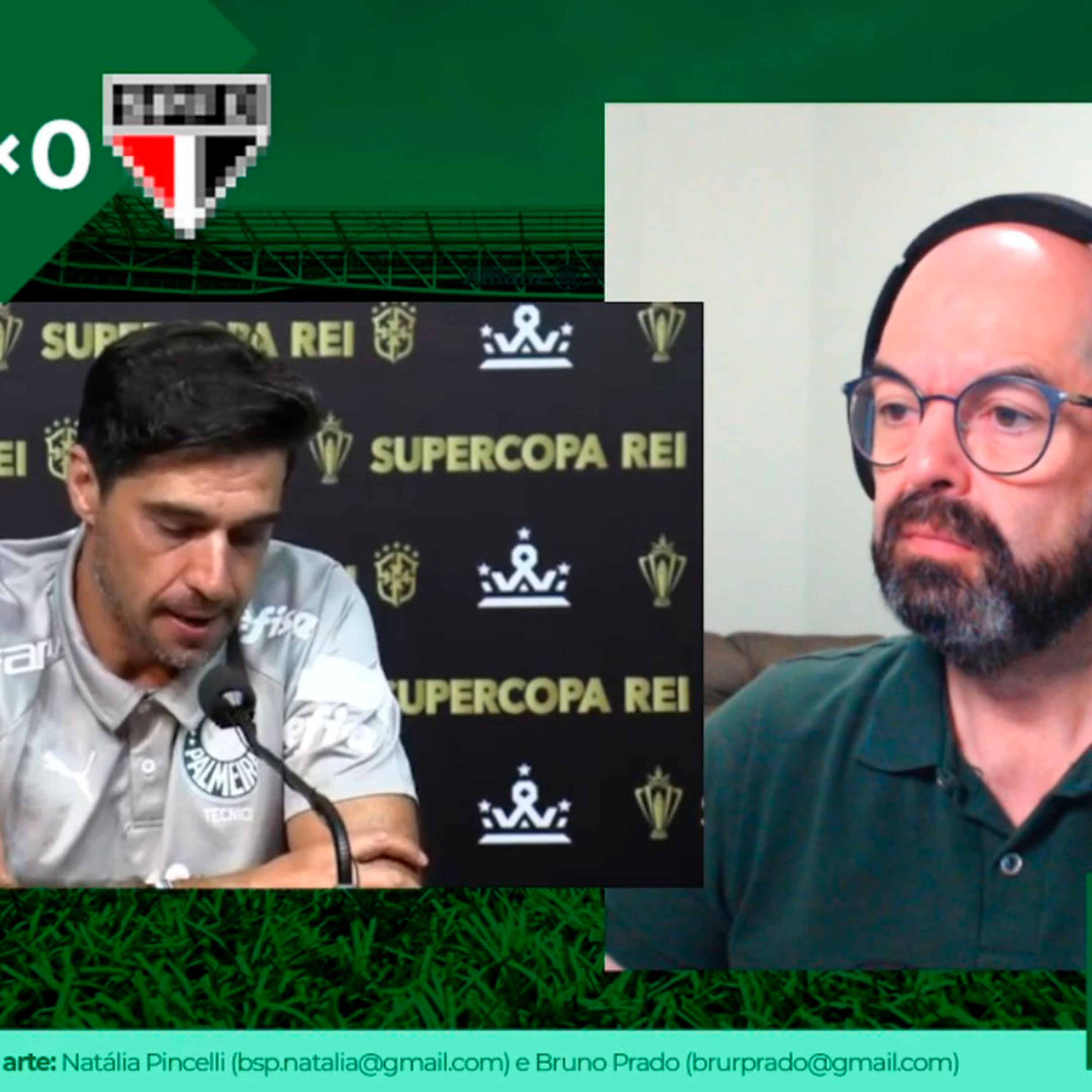 REACT - Coletiva Abel Ferreira - Palmeiras (2) 0x0 (4) SPFC episode artwork