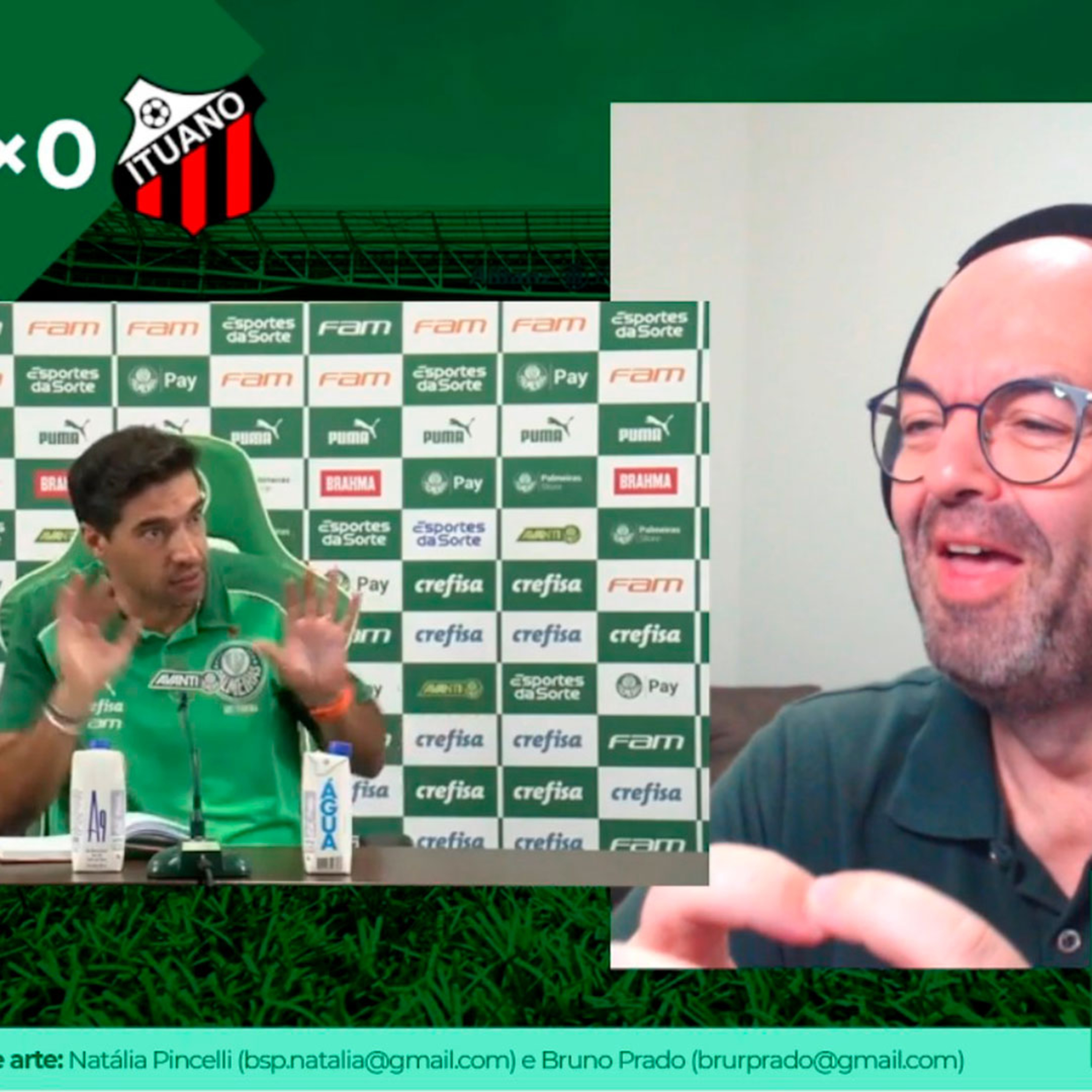 REACT - Coletiva Abel Ferreira - Palmeiras 2x0 Ituano episode artwork